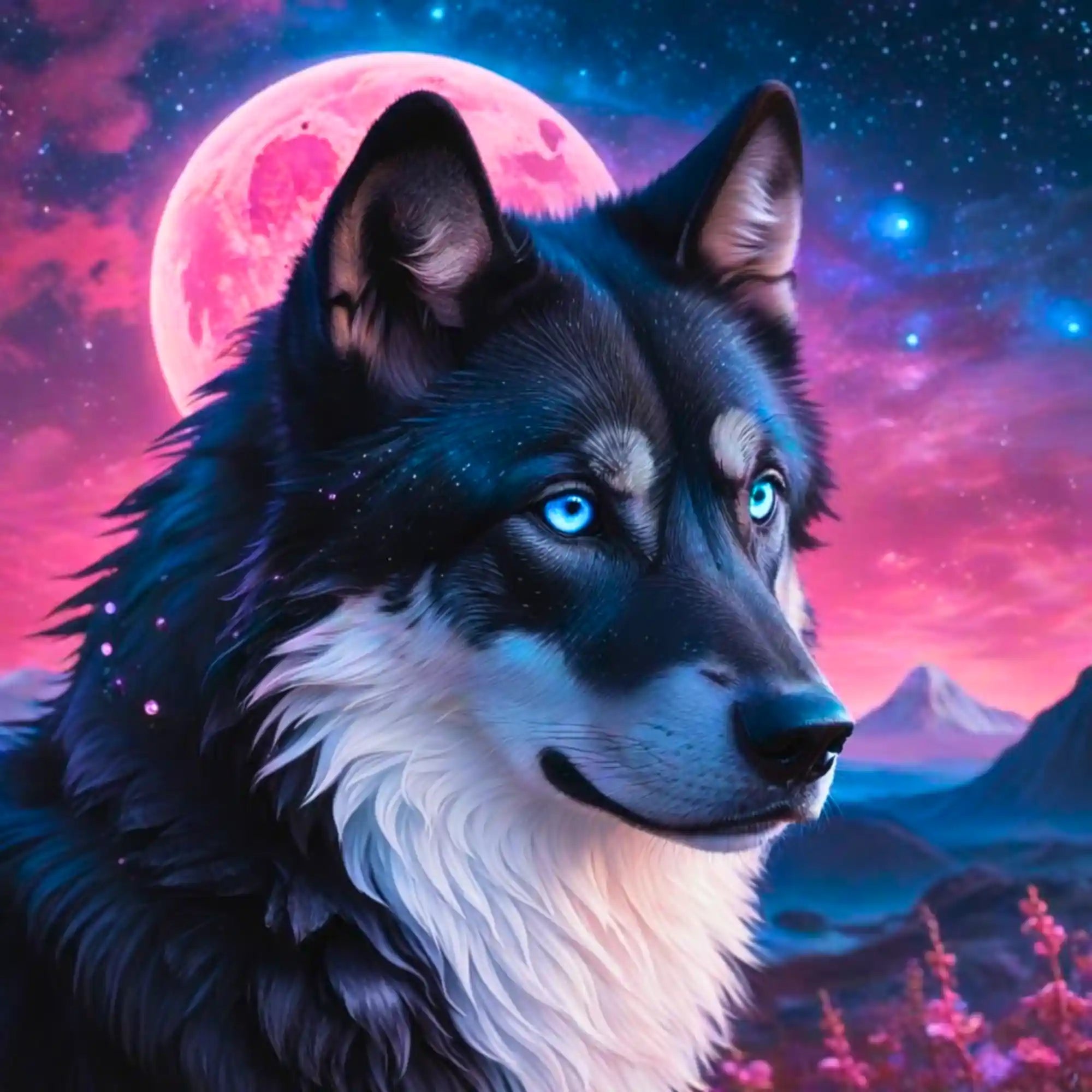 Diamond Painting – Under the Strawberry Moon “Limited Edition”