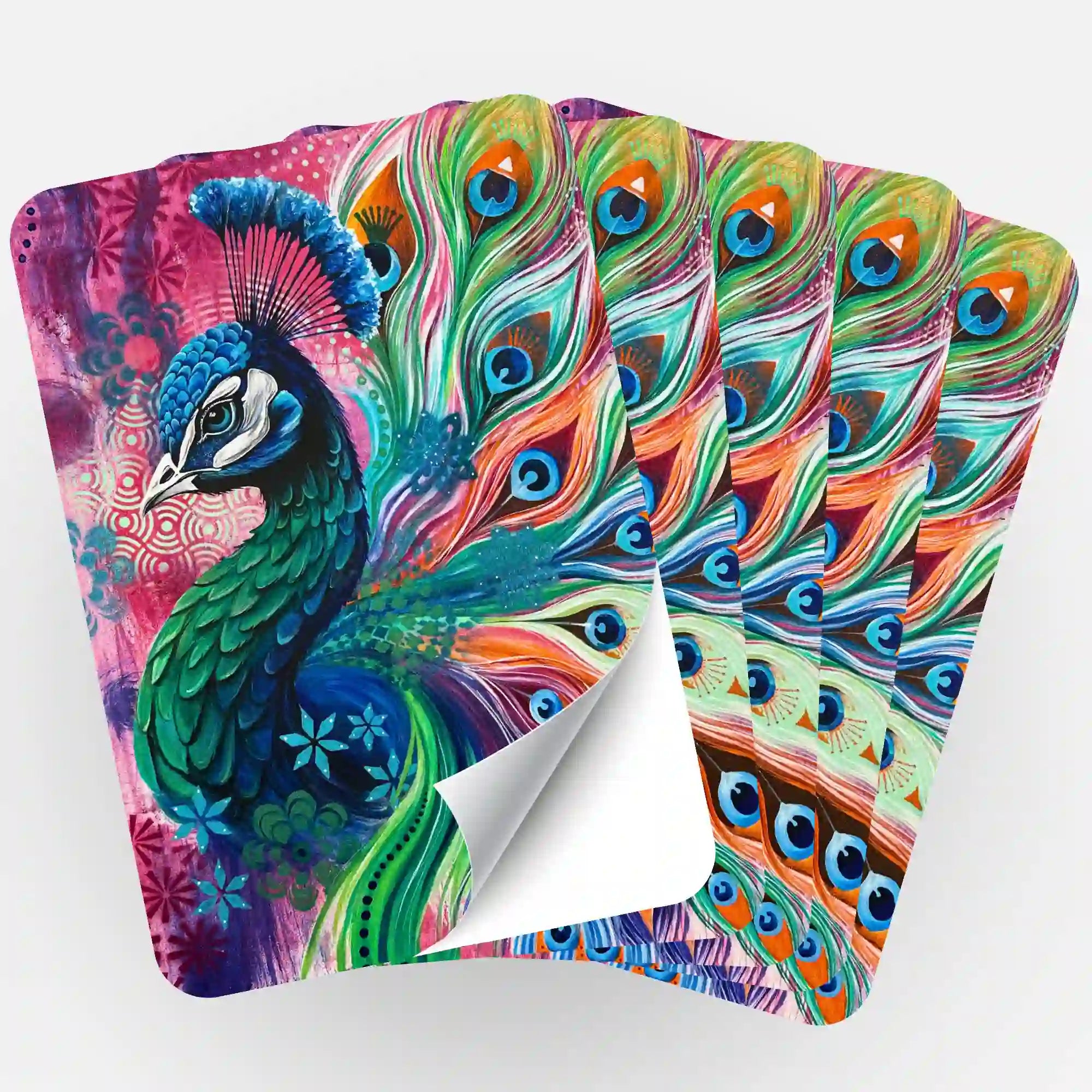 Wall Sticker 5-Pack - Majesty of Colors