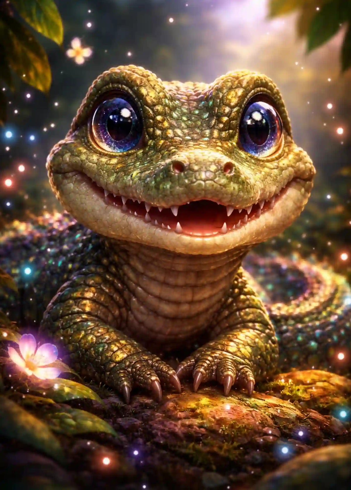Diamond Painting - Ancient Smile