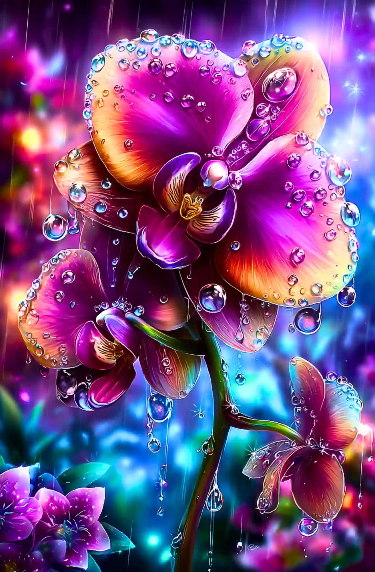 Diamond Painting – Rain Kiss