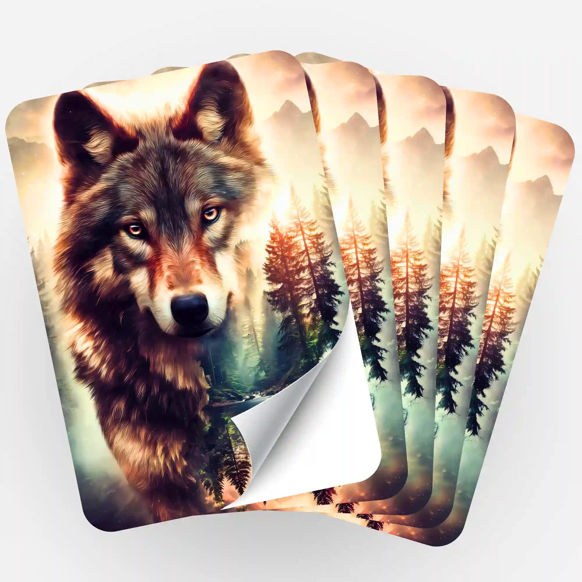 Wall Sticker 5-Pack - Spirit of the Forest