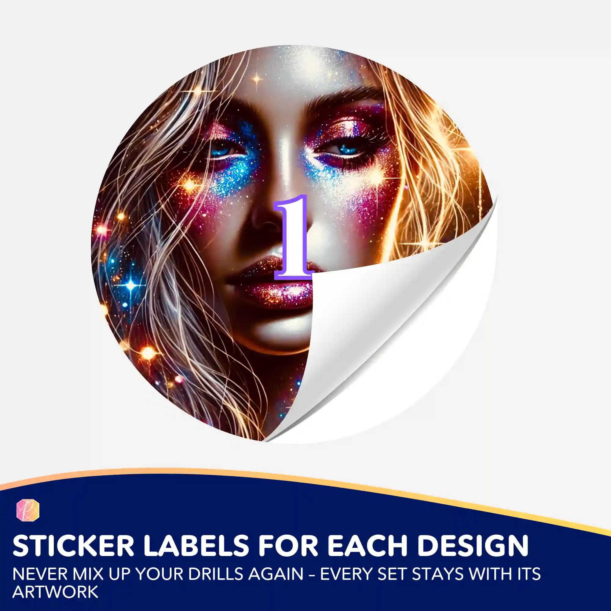 Small Jar Stickers - Elara