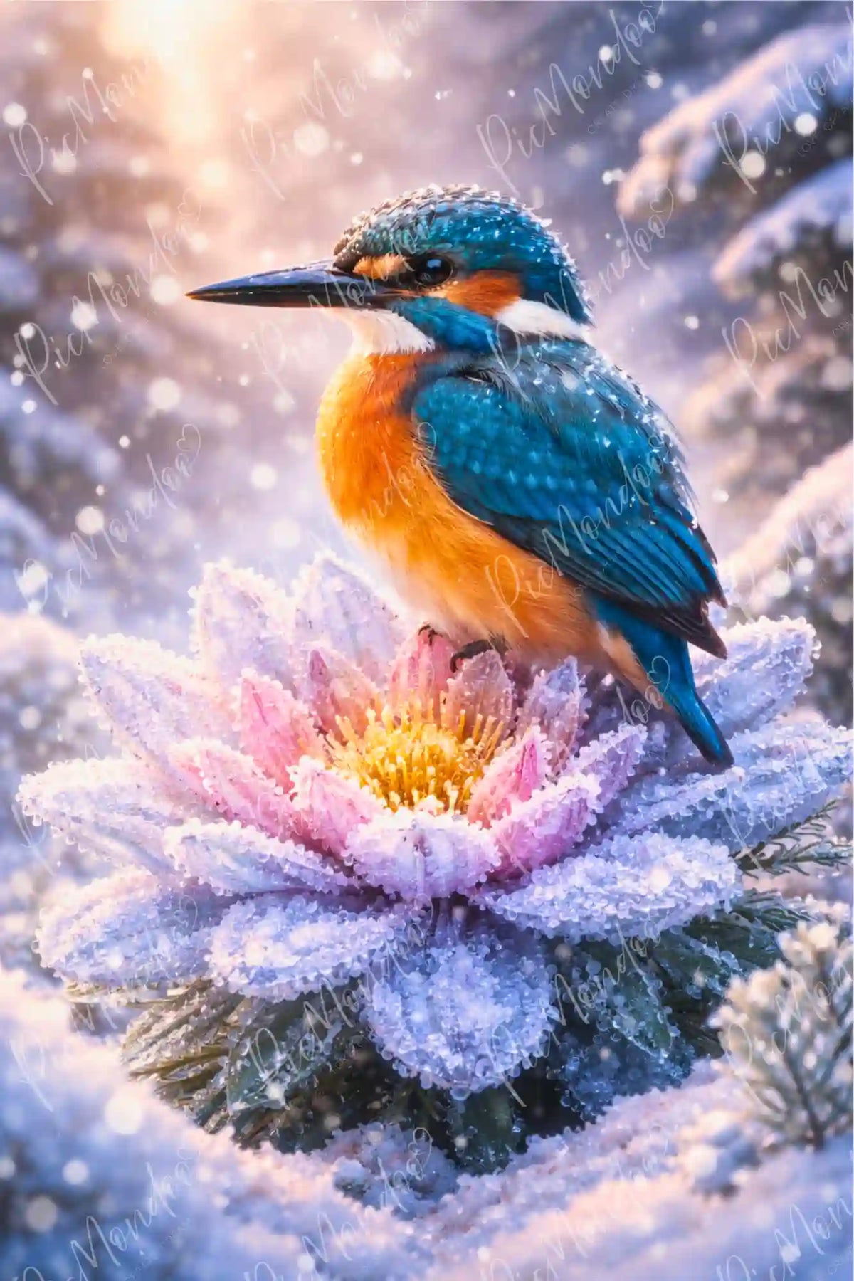 Diamond Painting - Where Winter Preserves the Light