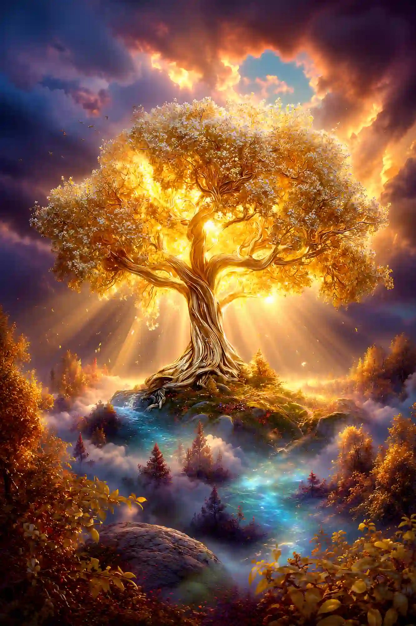 Diamond Painting 7 Day Special – The Golden World Tree