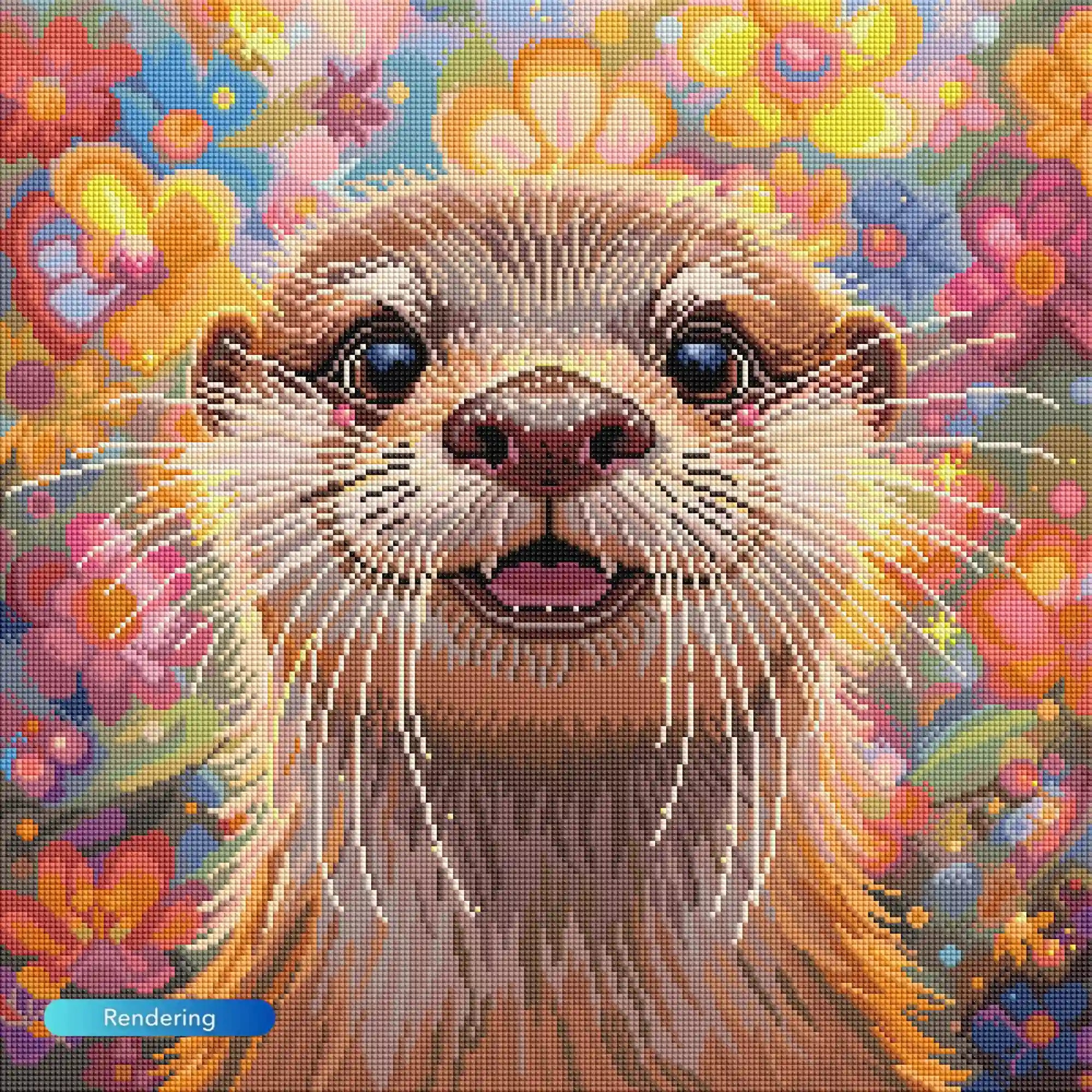 Diamond Painting – Sunshine in the Fur
