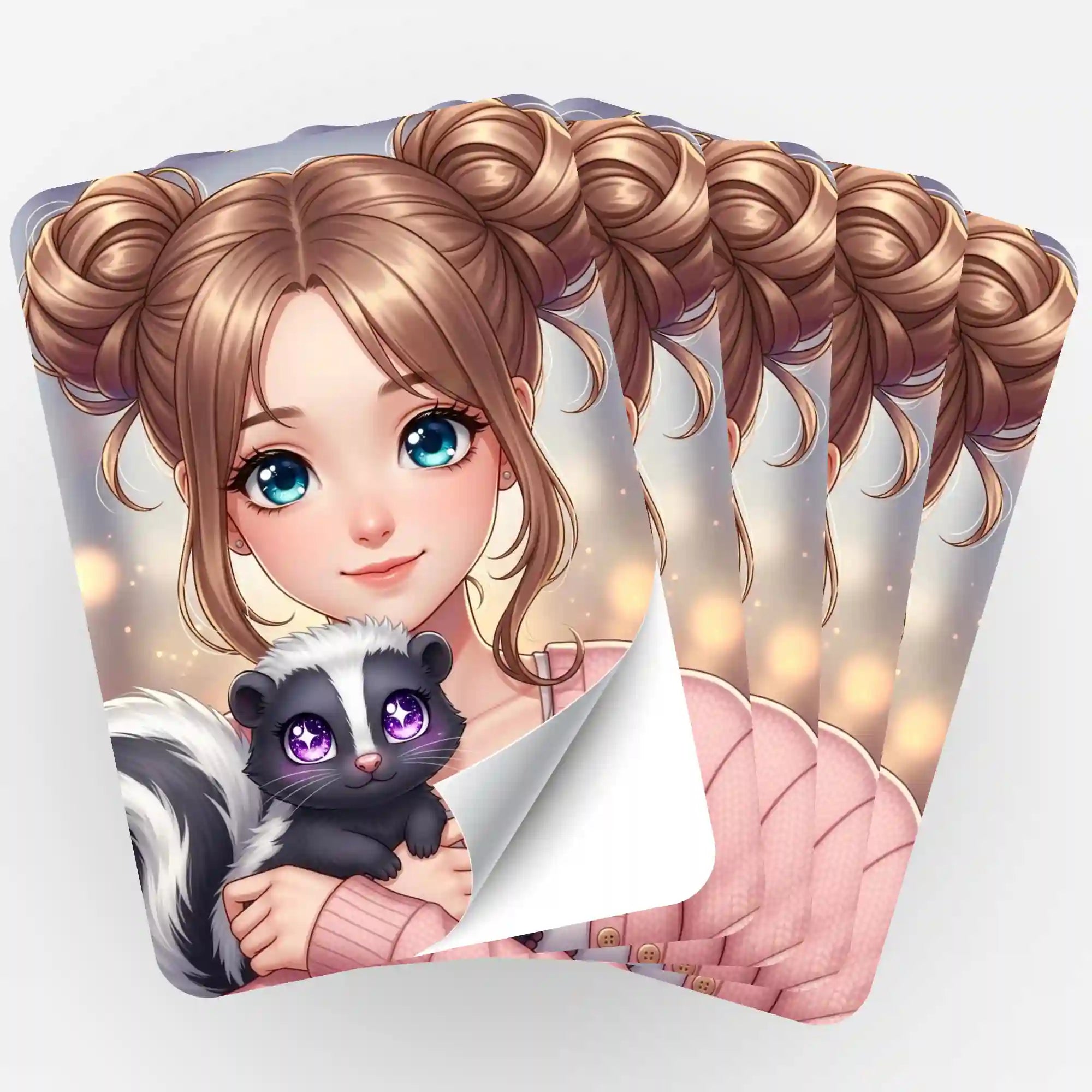 Wall Sticker 5-Pack - Yuna & Puki