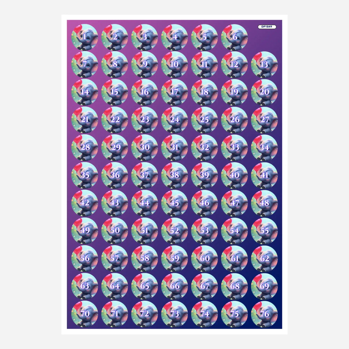 Small Jar Stickers - Today Feels Light