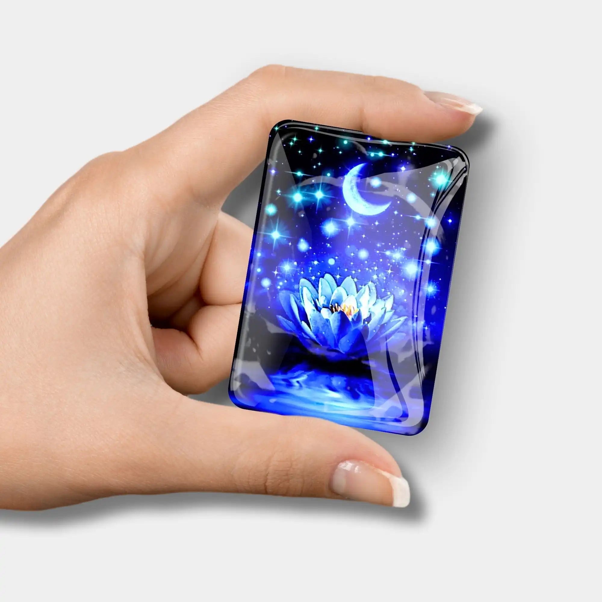 Cover Minder - Blue Water Lily MINI