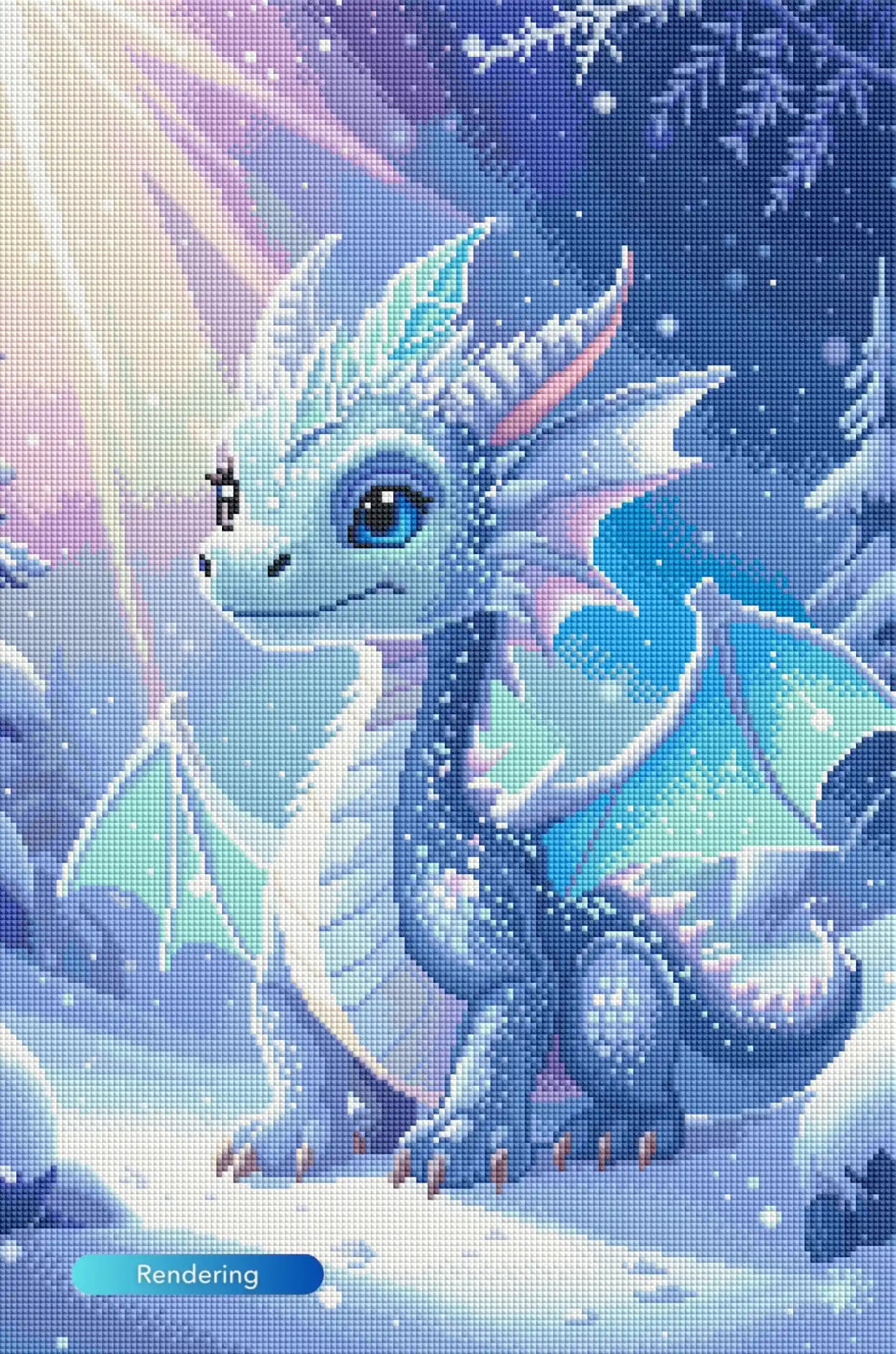 Diamond Painting – Light of the North Seren