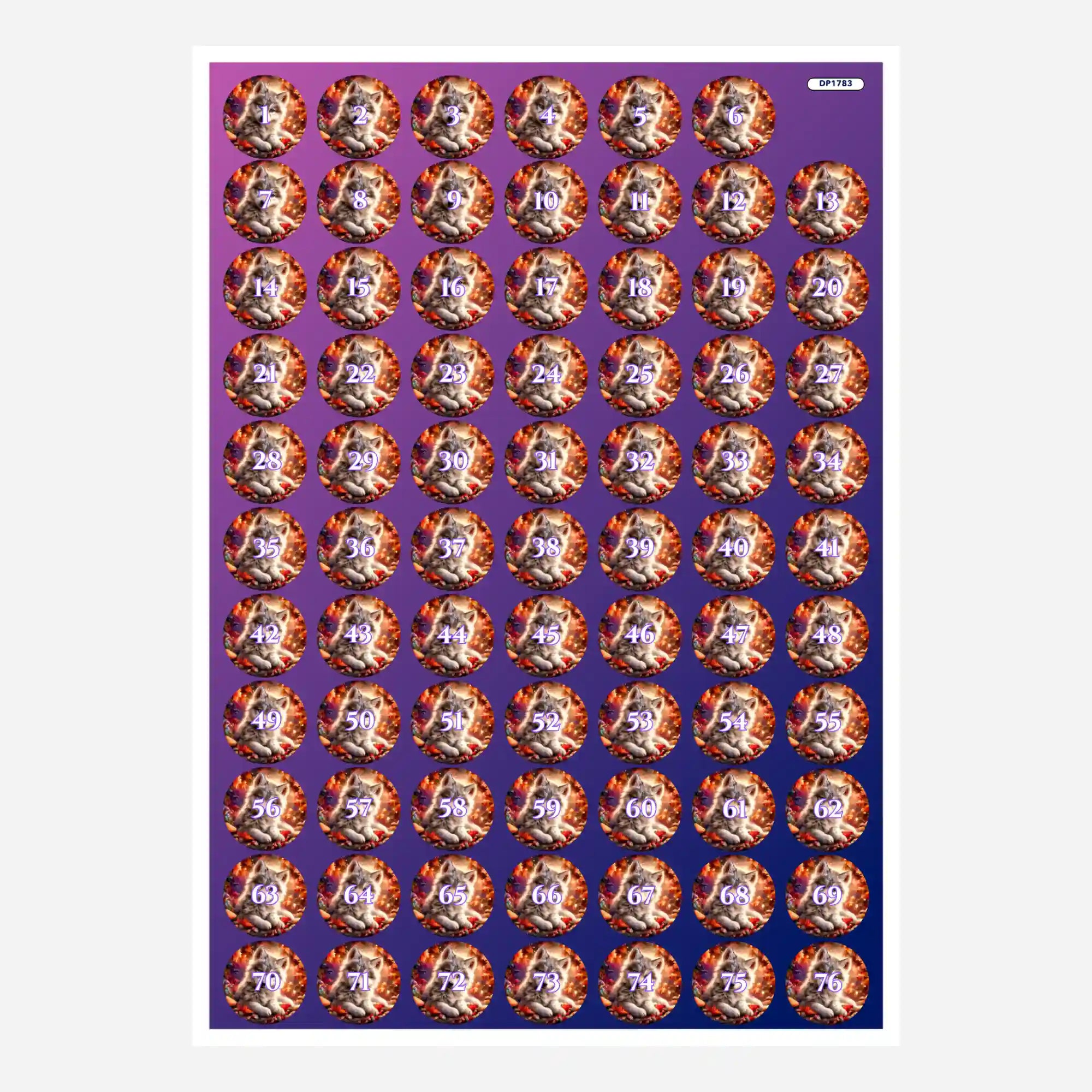 Small Jar Stickers - Akiro