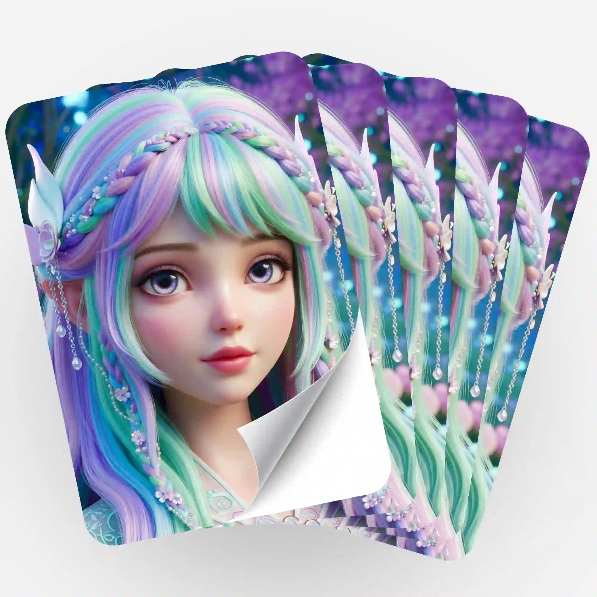 Wall Sticker 5-Pack - Fairy Princess Elara