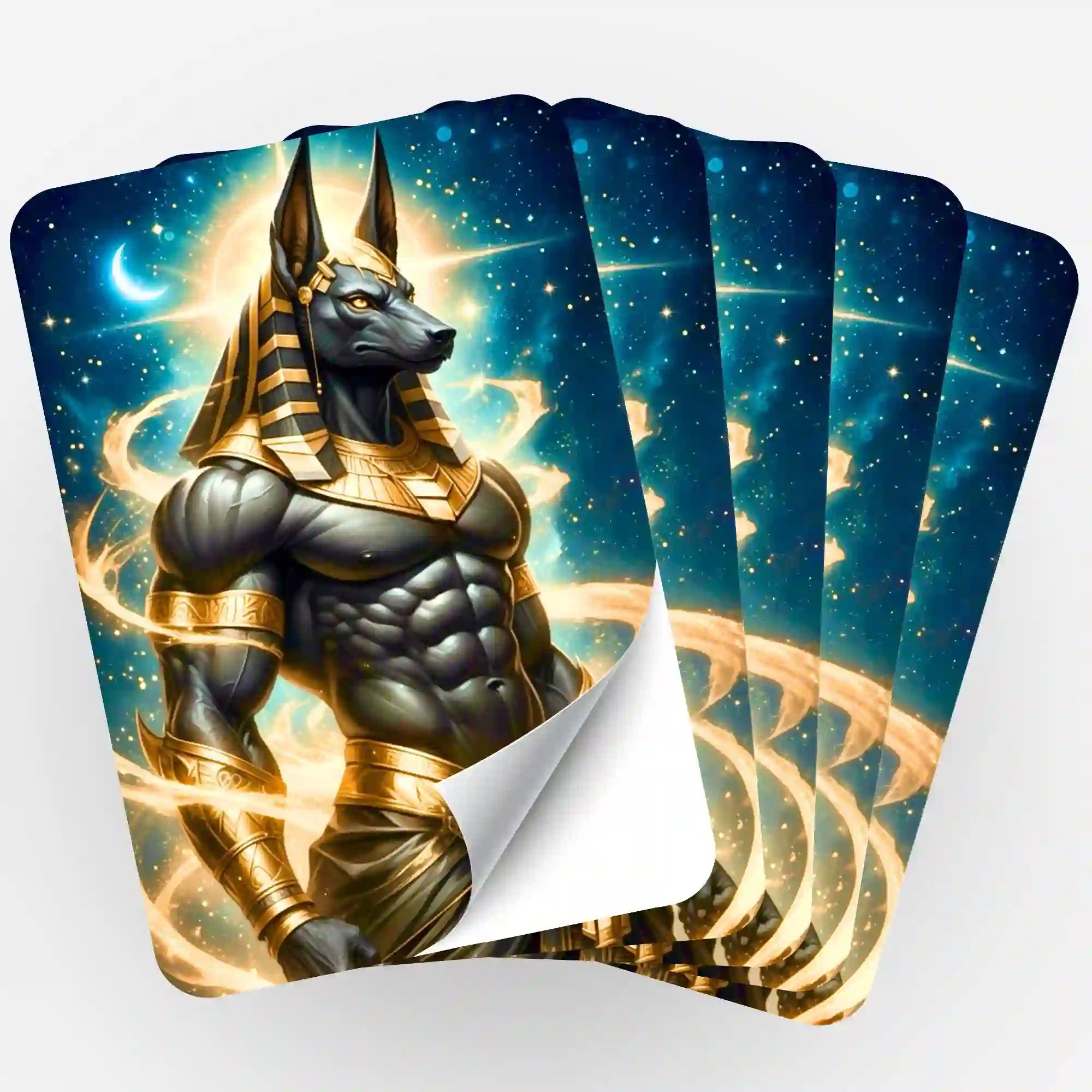 Wall Sticker 5-Pack - Anubis