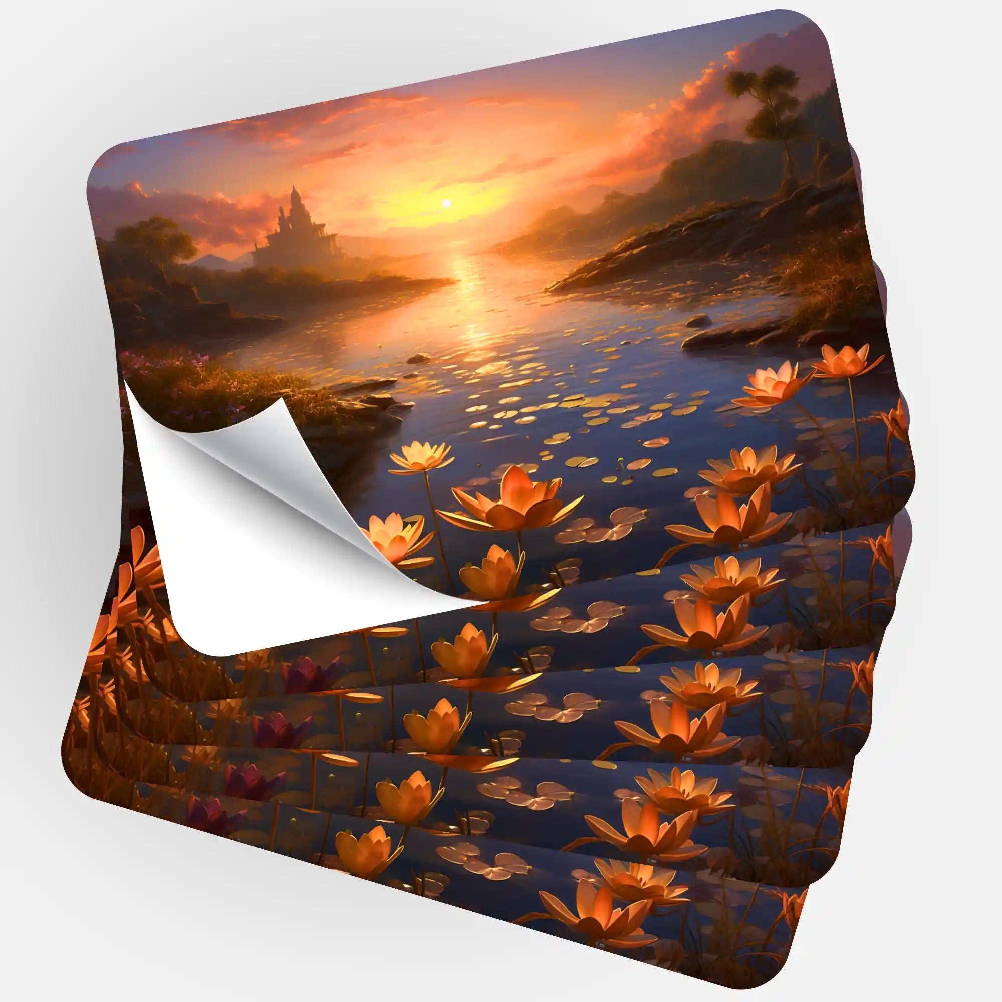 Wall Sticker 5-Pack - When the Day exhales
