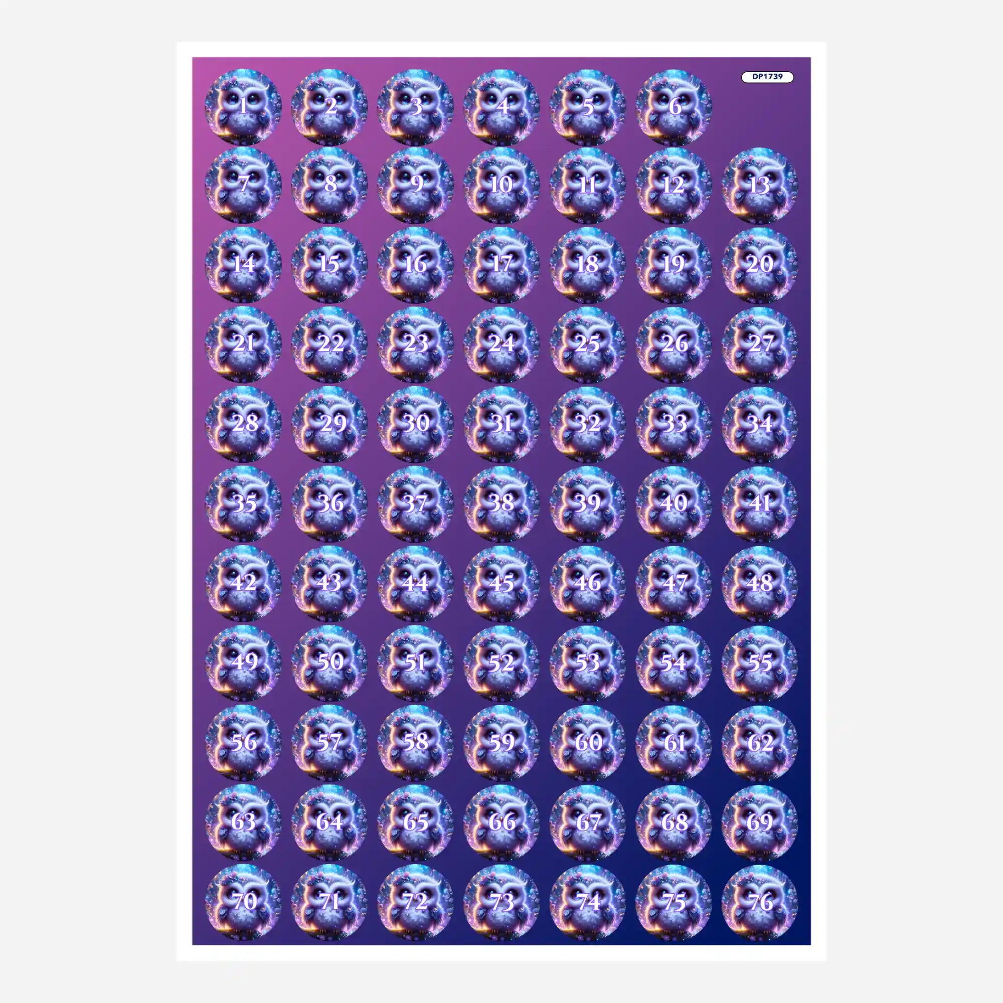 Small Jar Stickers - Eli