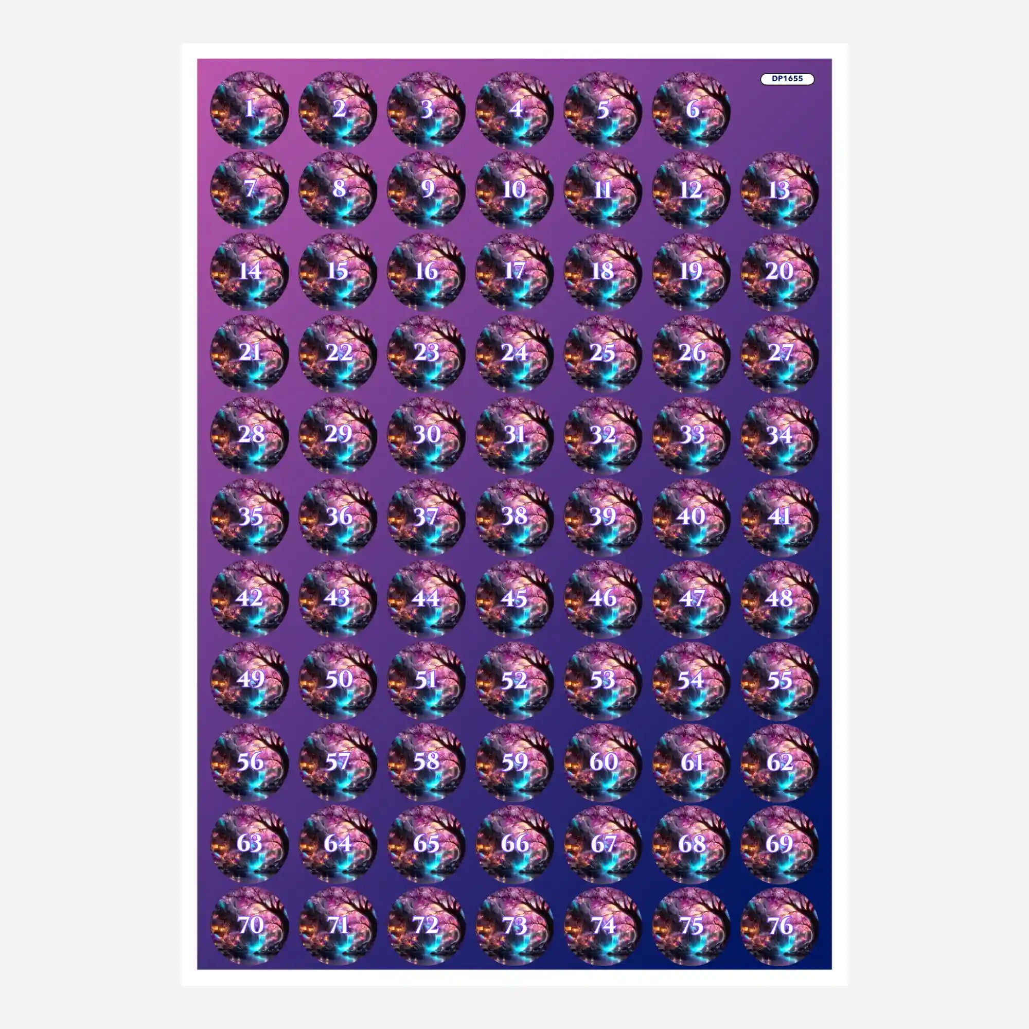 Small Jar Stickers - The Light of Sakura