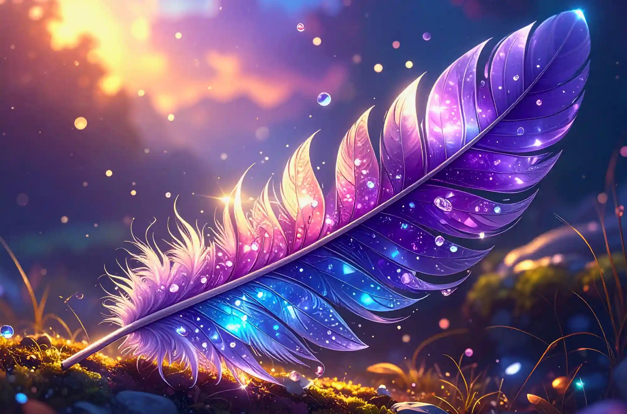 Diamond Painting 7 Day Special – Feather in the Starlight