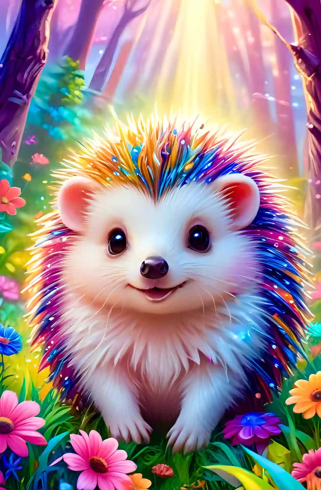 Diamond Painting – Stups the Hedgehog