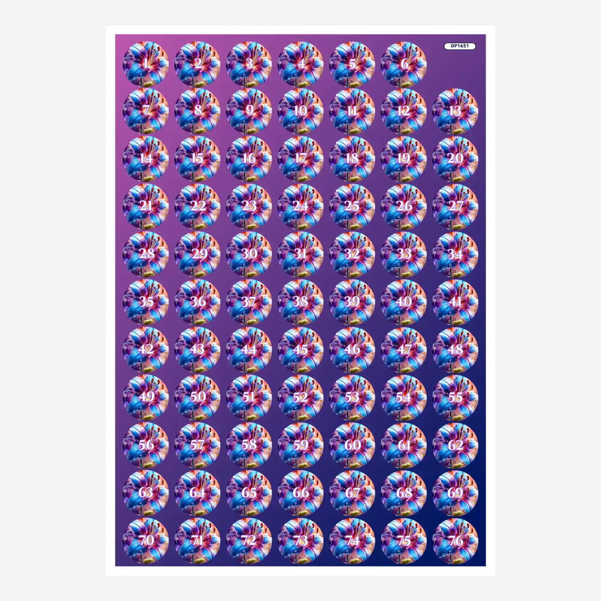 Small Jar Stickers - Rain Song