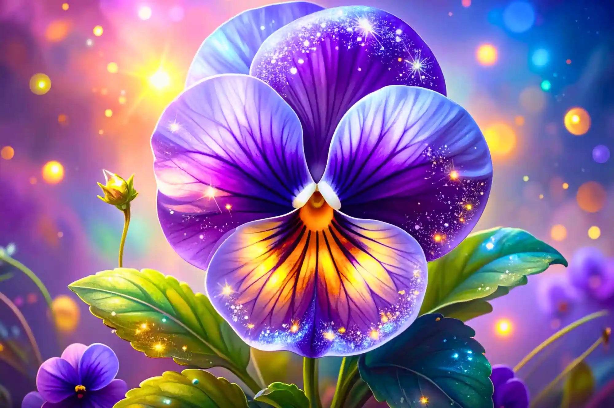 Diamond Painting – Star Violets