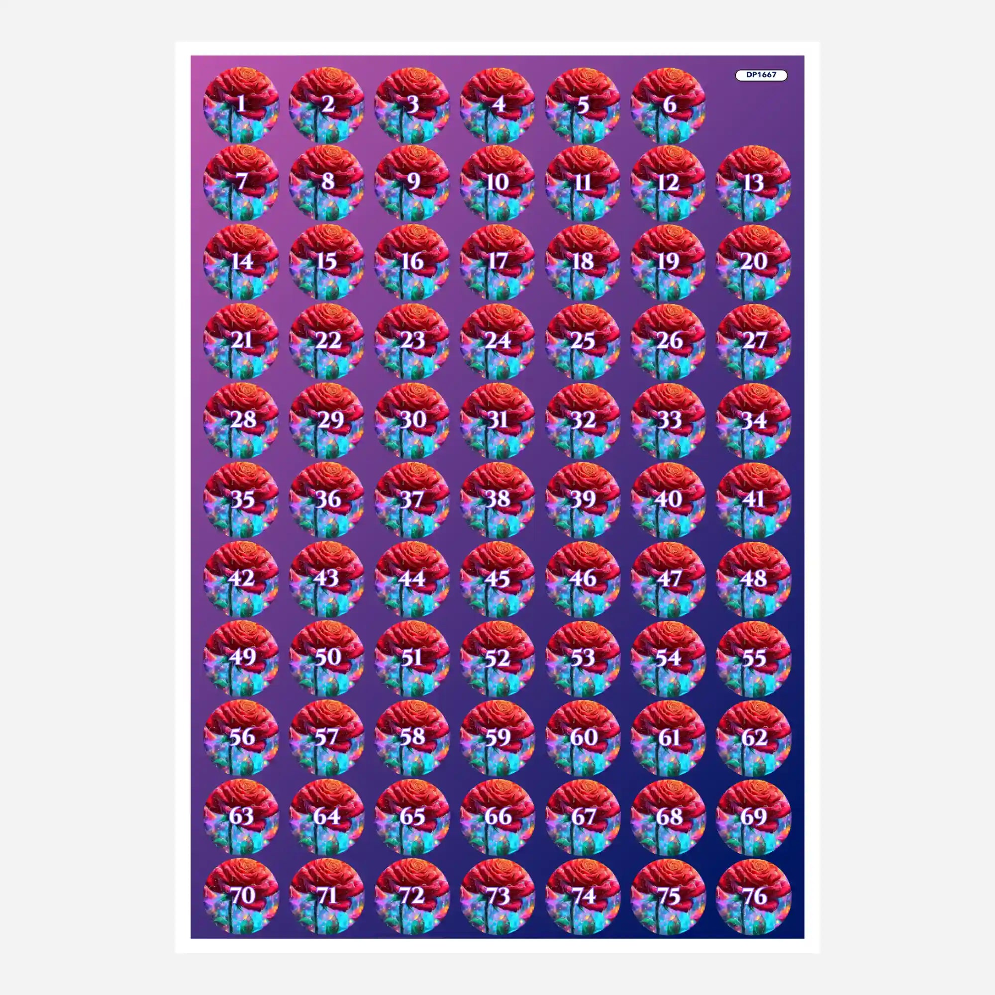 Small Jar Stickers - Rain Dance