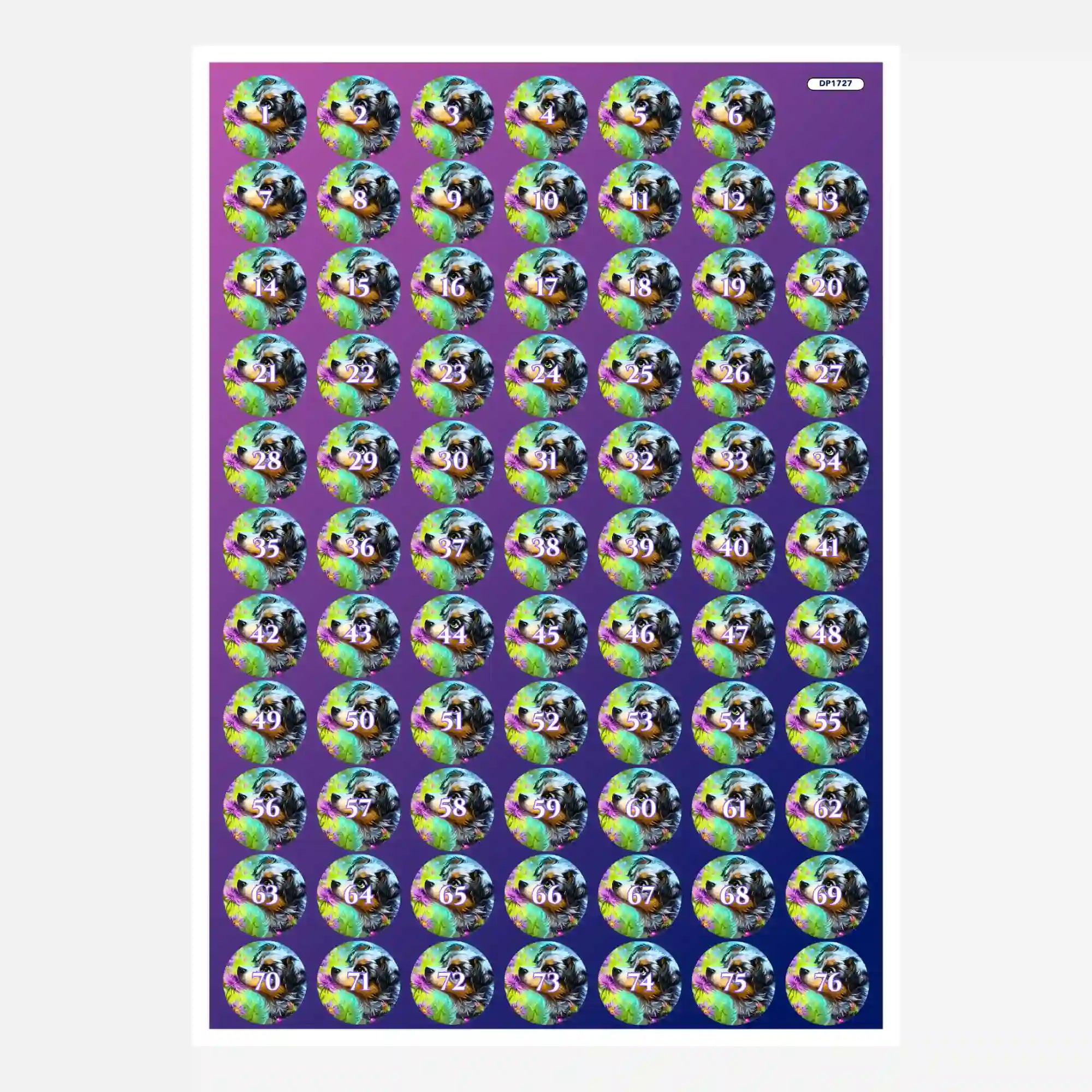 Small Jar Stickers - Yaro