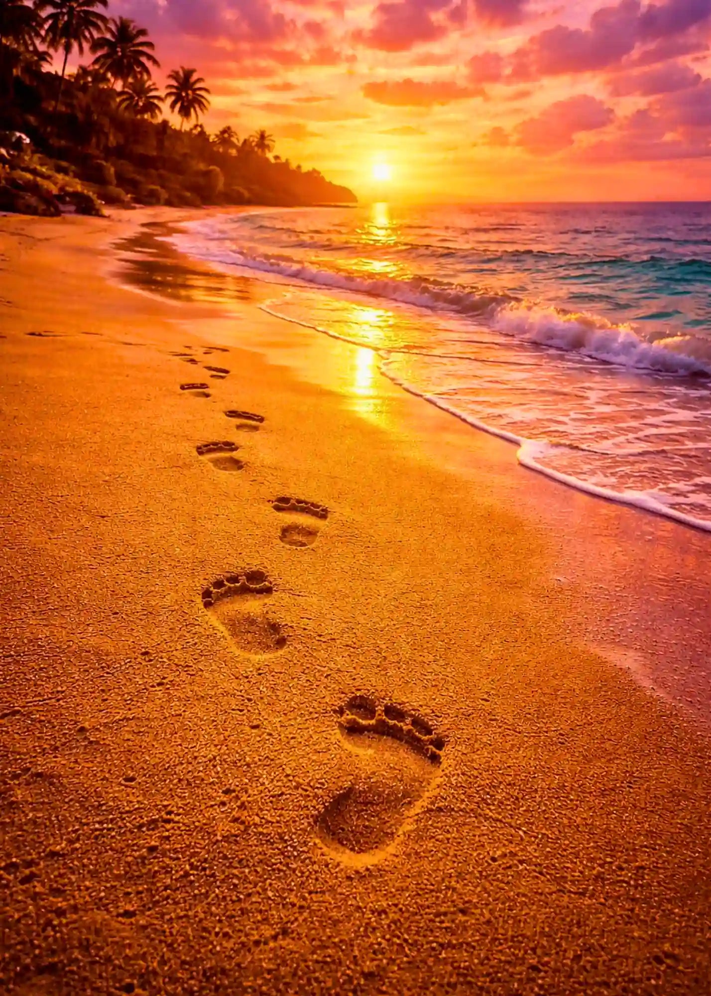 Diamond Painting 7 Day Special – Barefoot to Paradise