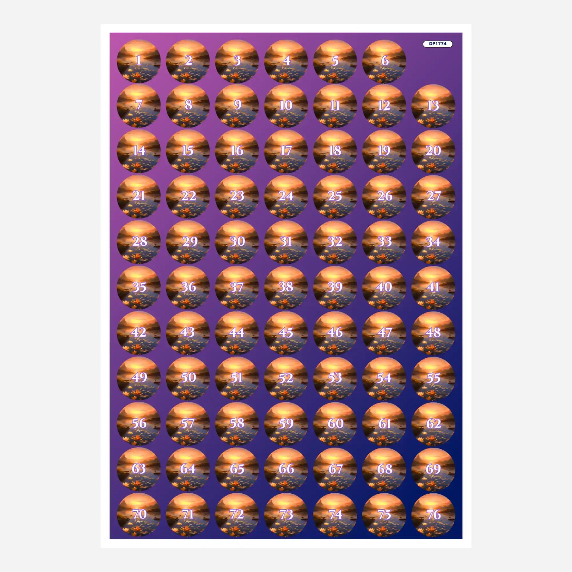Small Jar Stickers - When the Day exhales