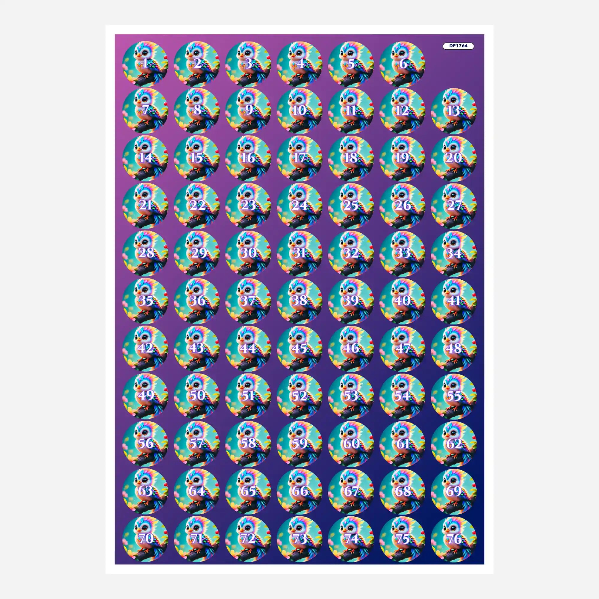 Small Jar Stickers - Child of Colors