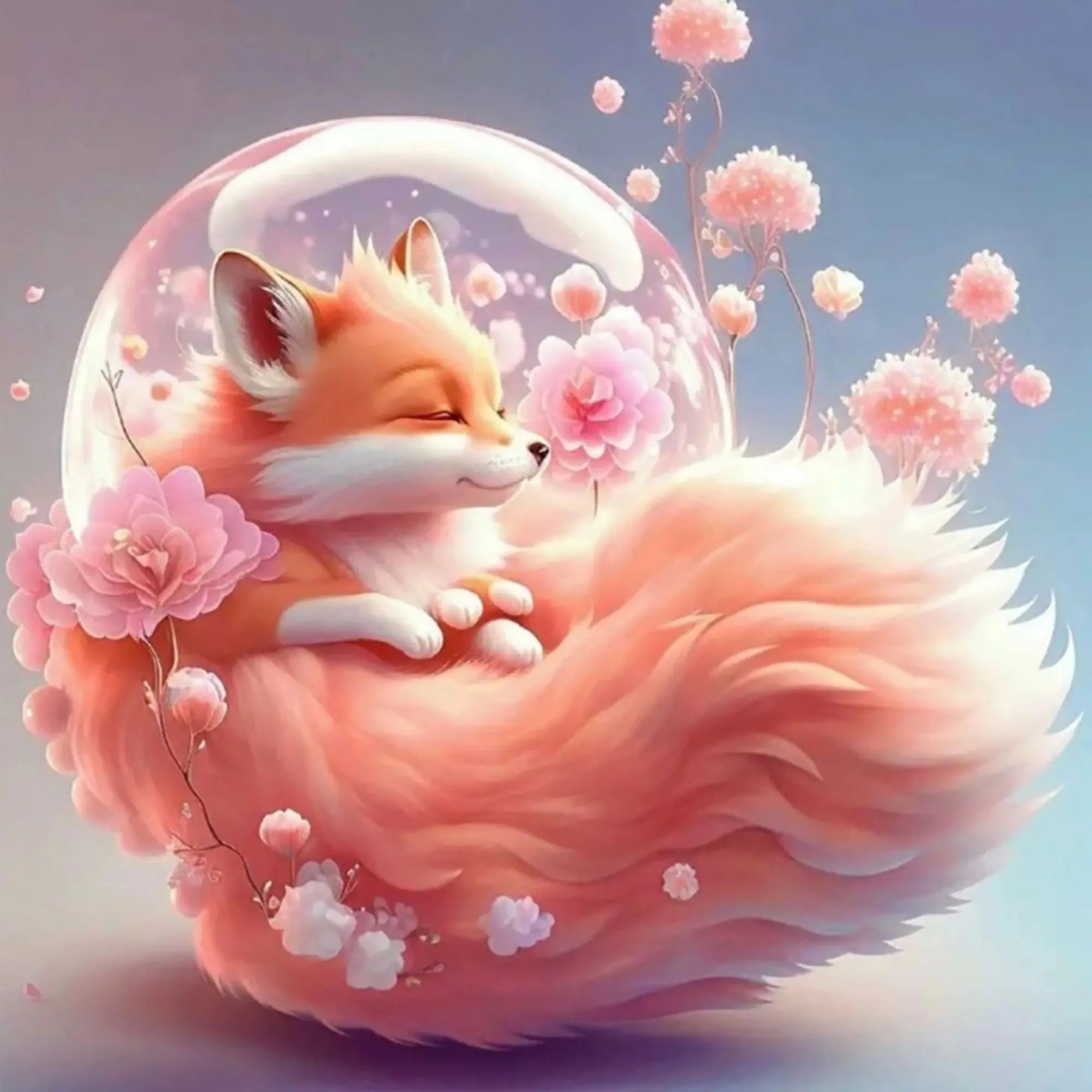 Diamond Painting - Apricot Foxy