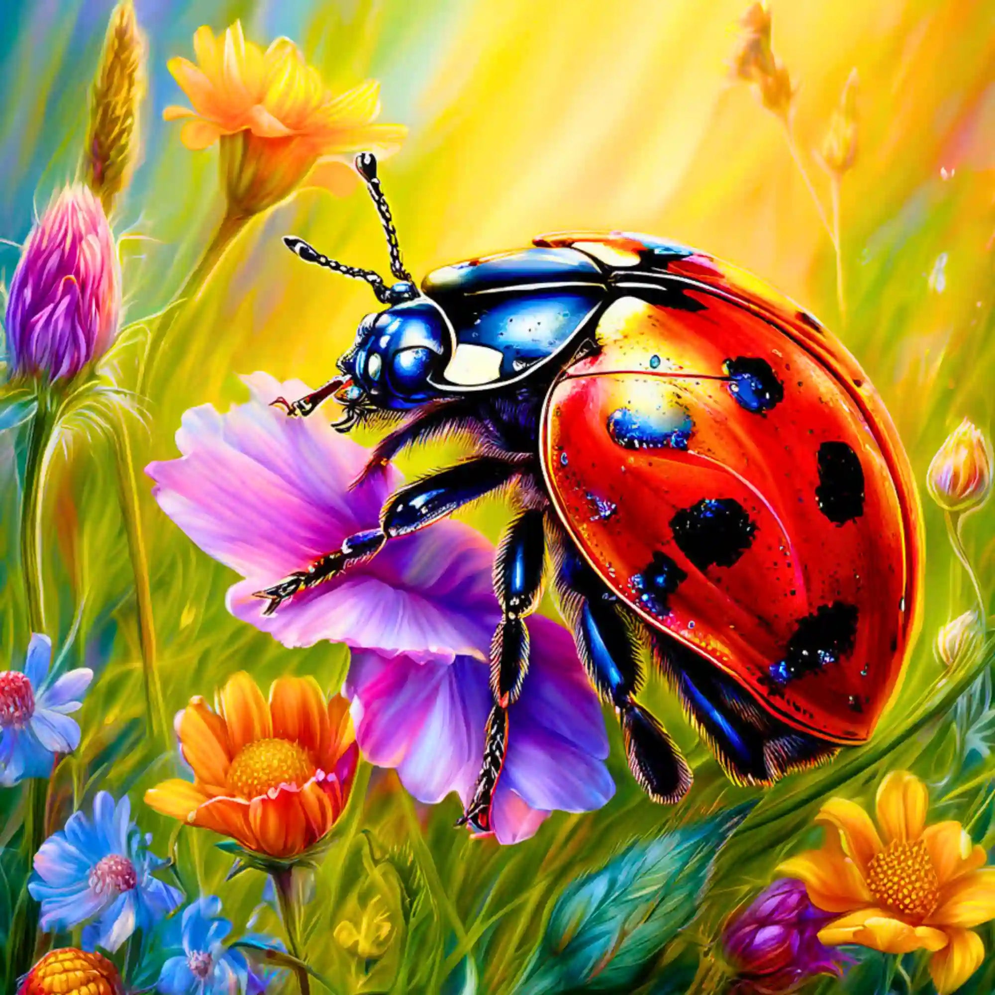 Diamond Painting – Little Messenger of Happiness