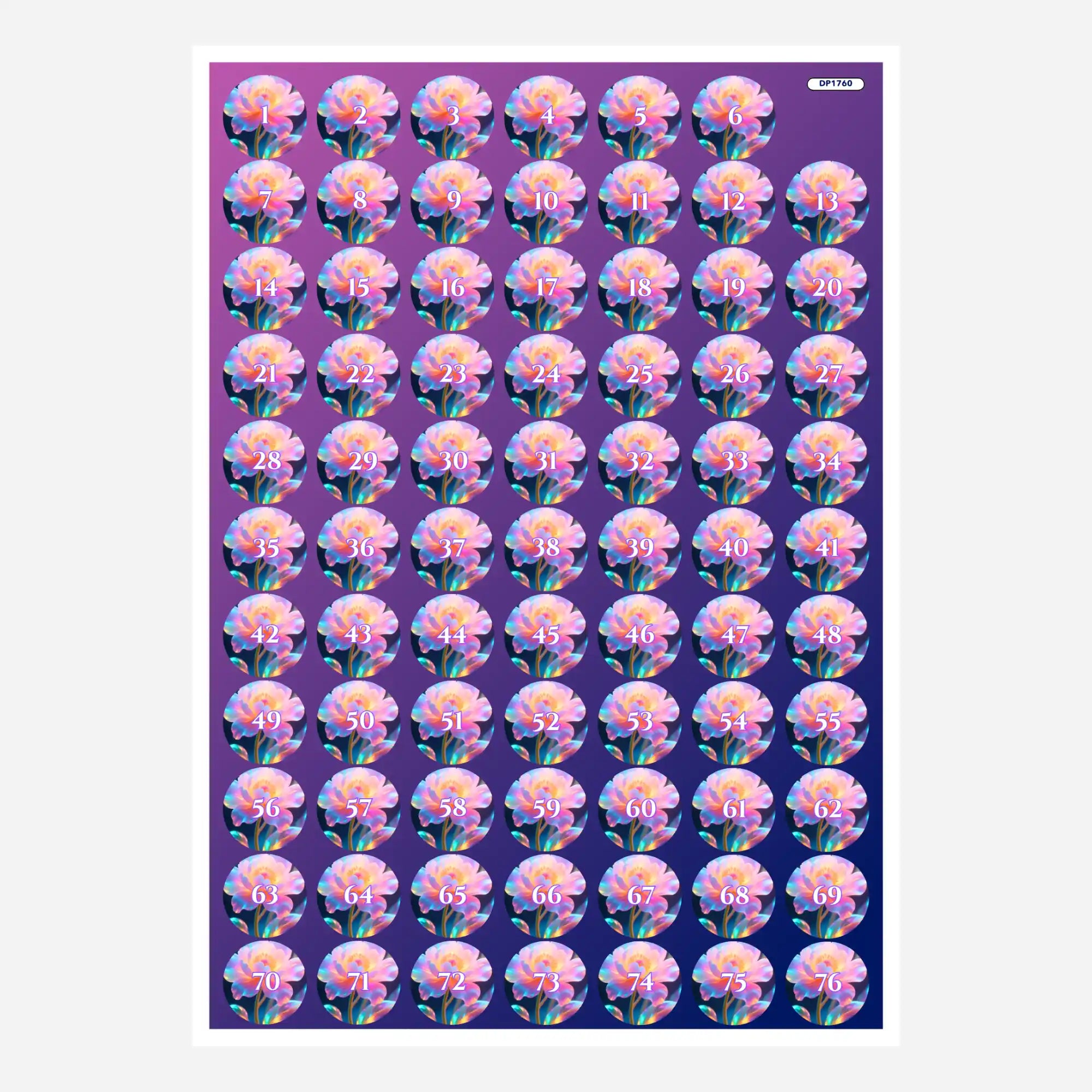 Small Jar Stickers - Inner Glow
