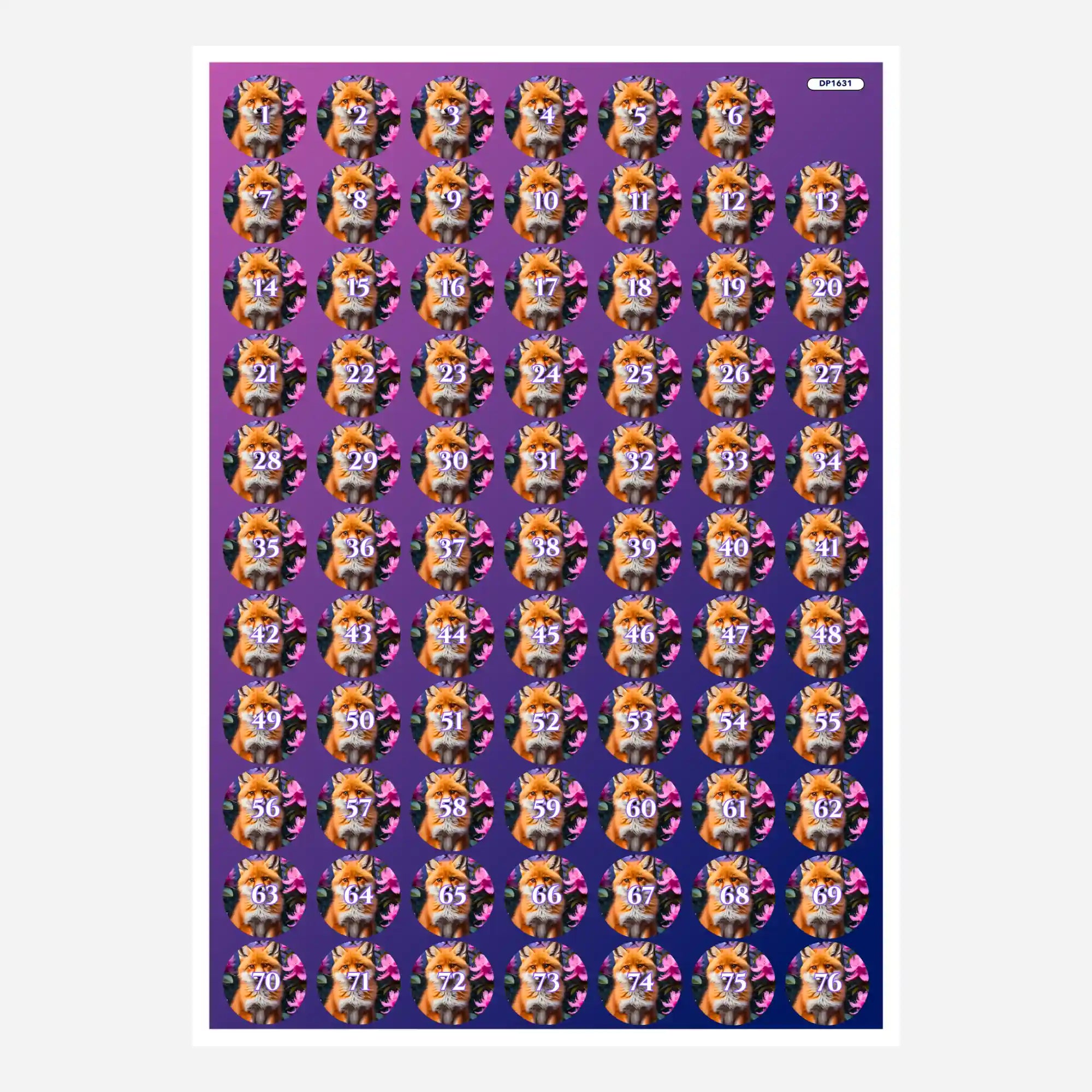 Small Jar Stickers - Aurora "Limited Edition"