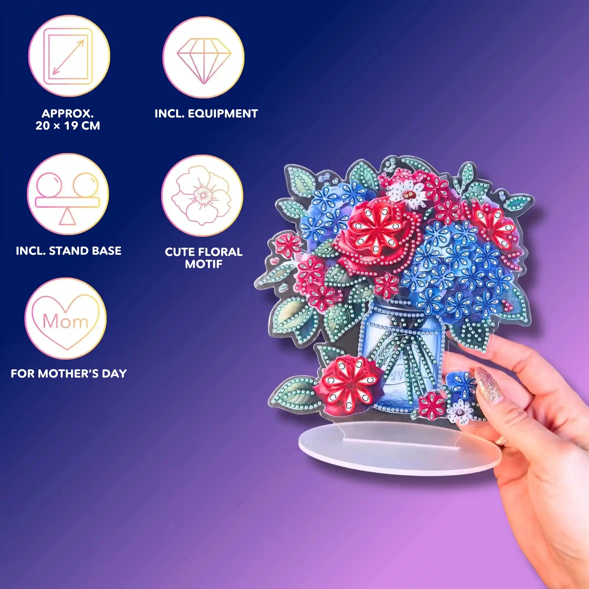 Diamond Painting Stand Bouquet – Mother’s Day