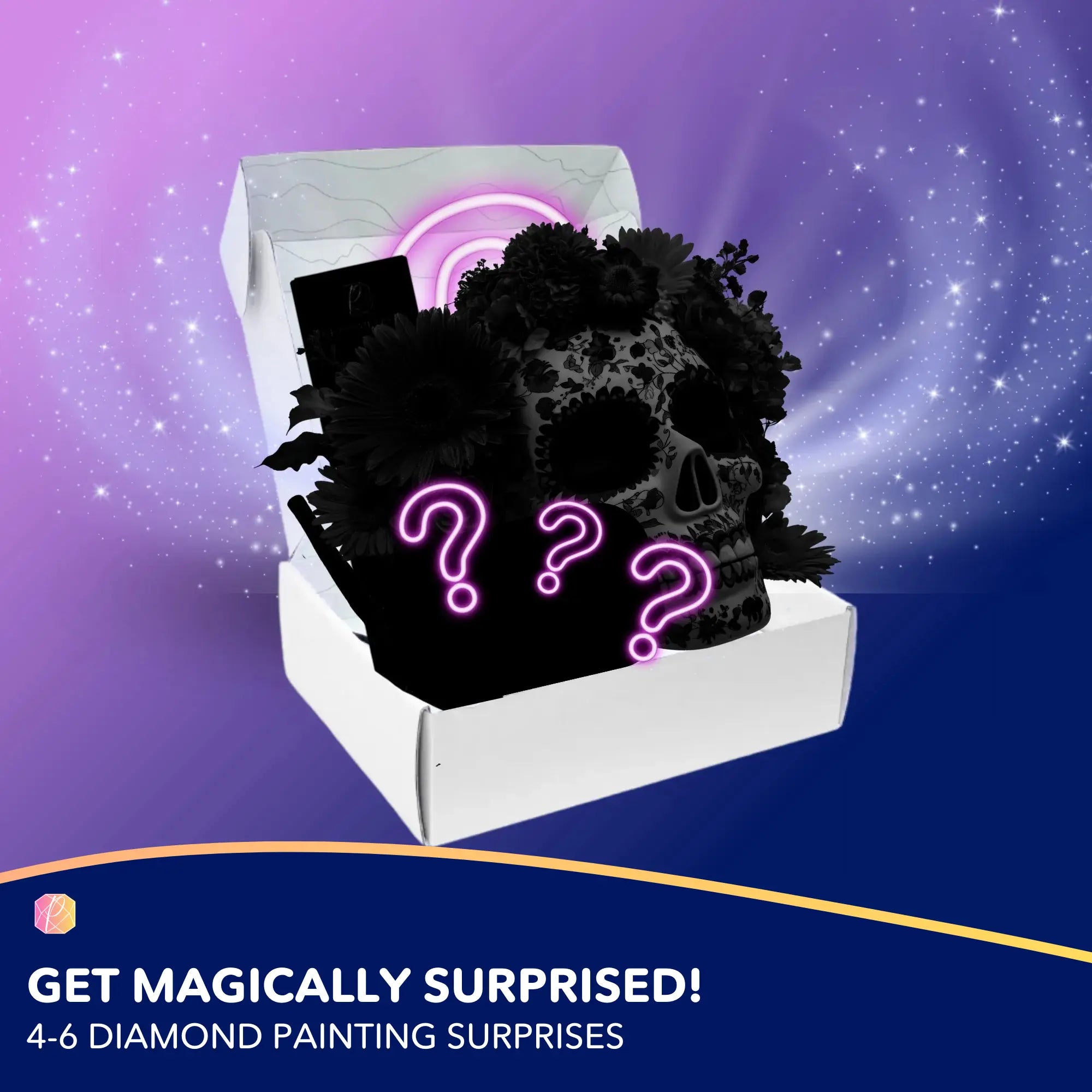 Diamond Painting Mystery-Box "Skulls Edition" (#1)