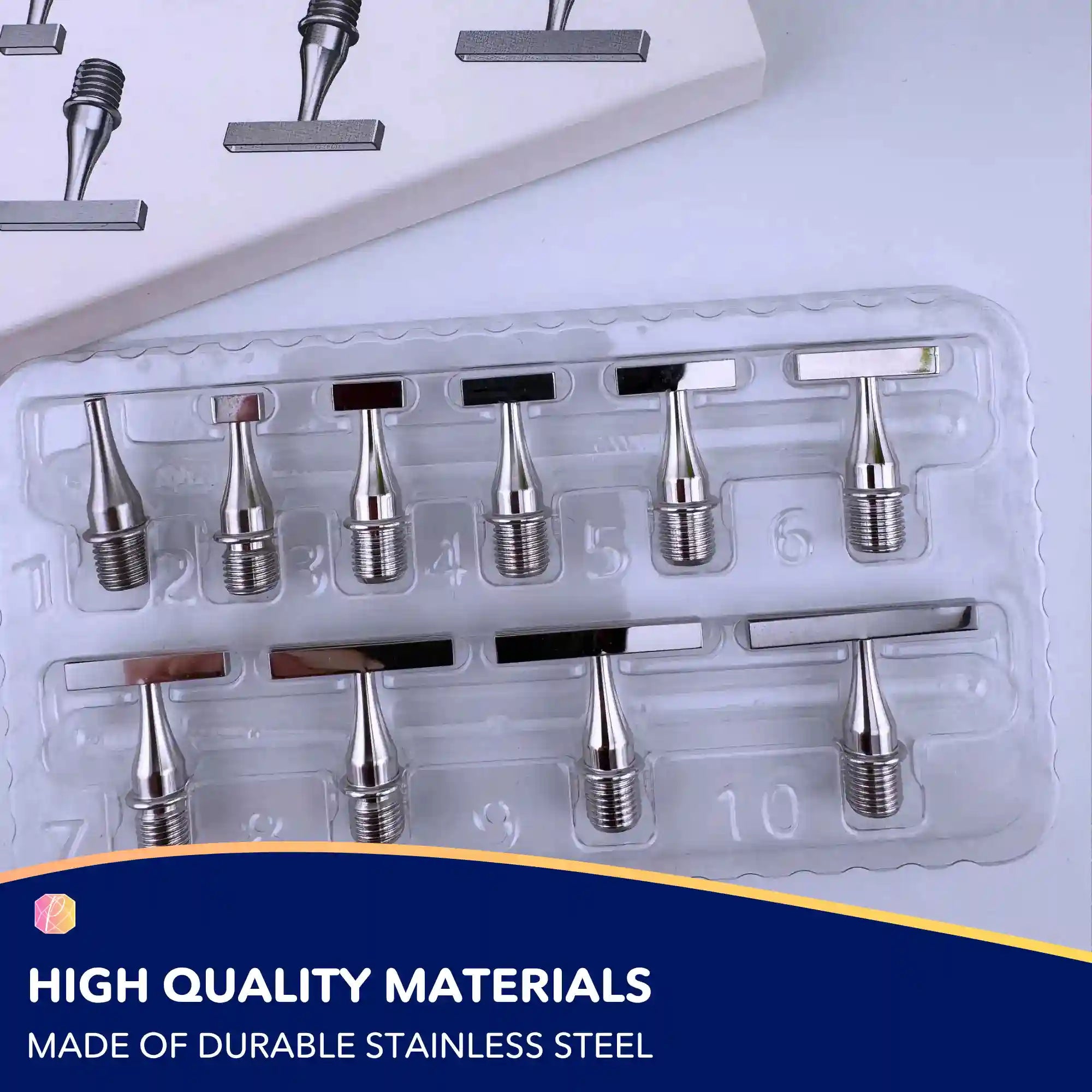 Diamond Painting - 10-piece rotating Attachment Set