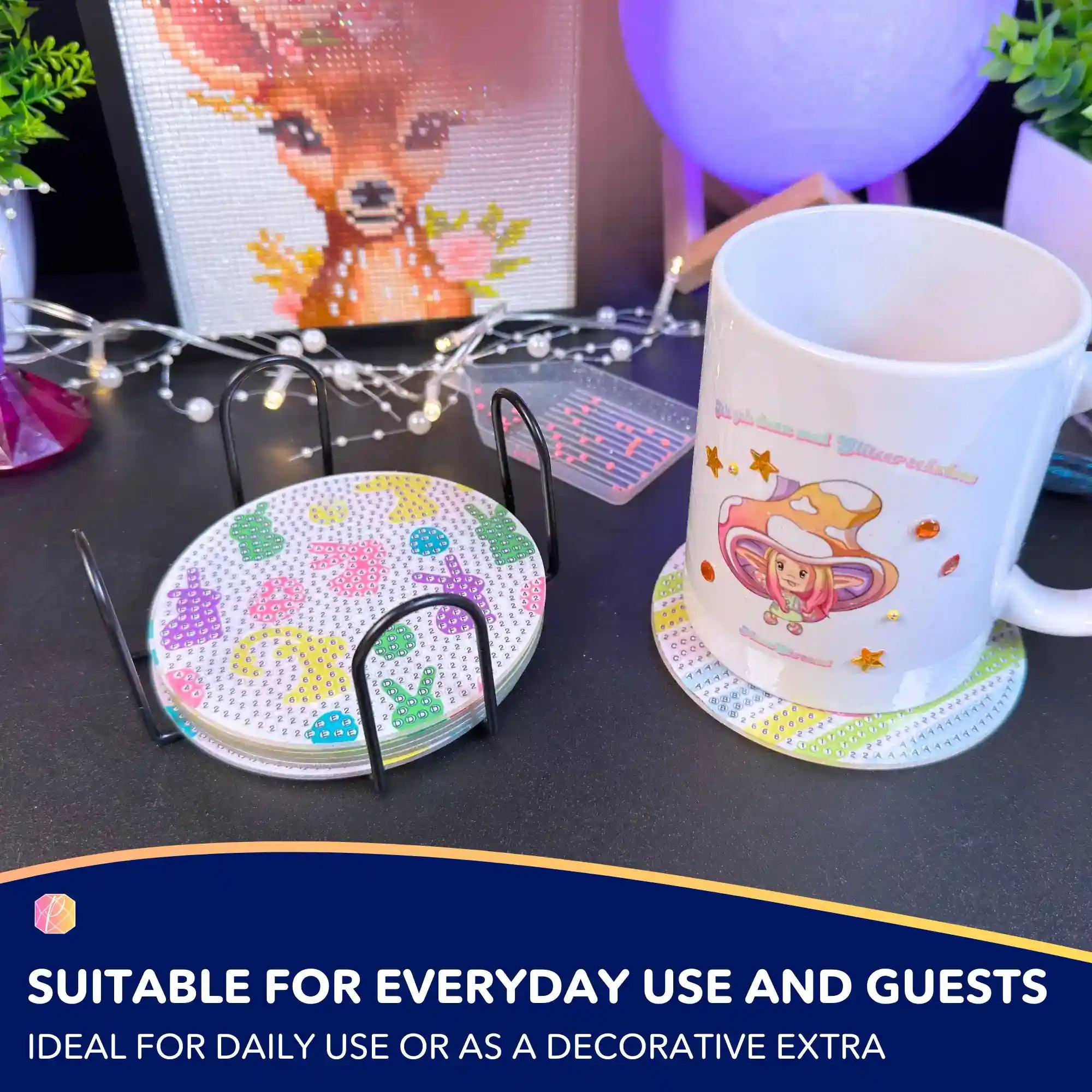 Diamond Painting – Easter Coasters