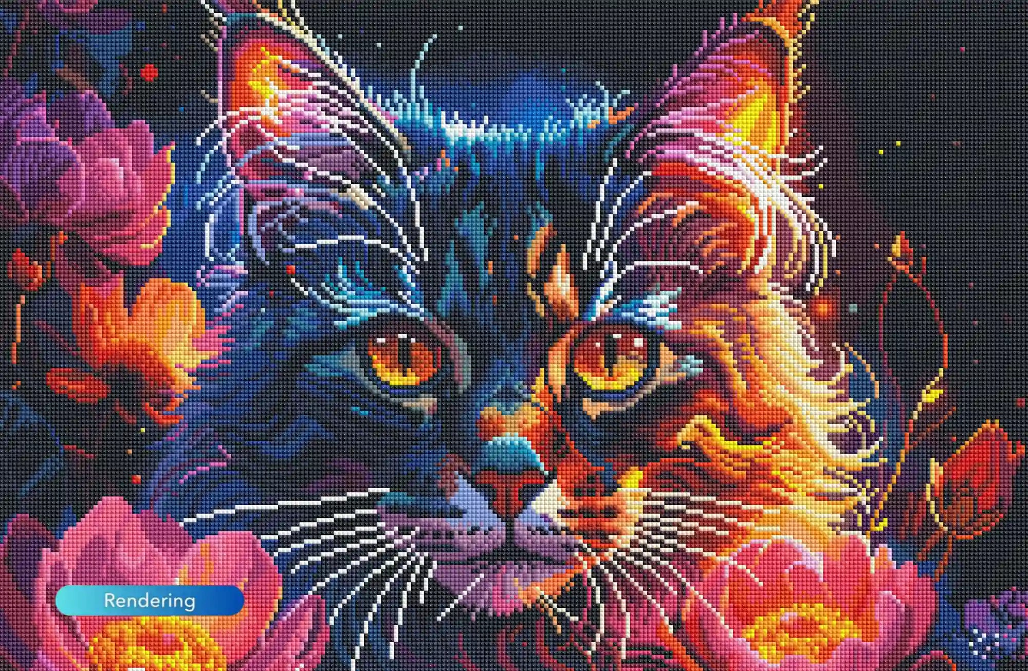 Diamond Painting – Guardian Of The Night Blossoms "Limited Edition"
