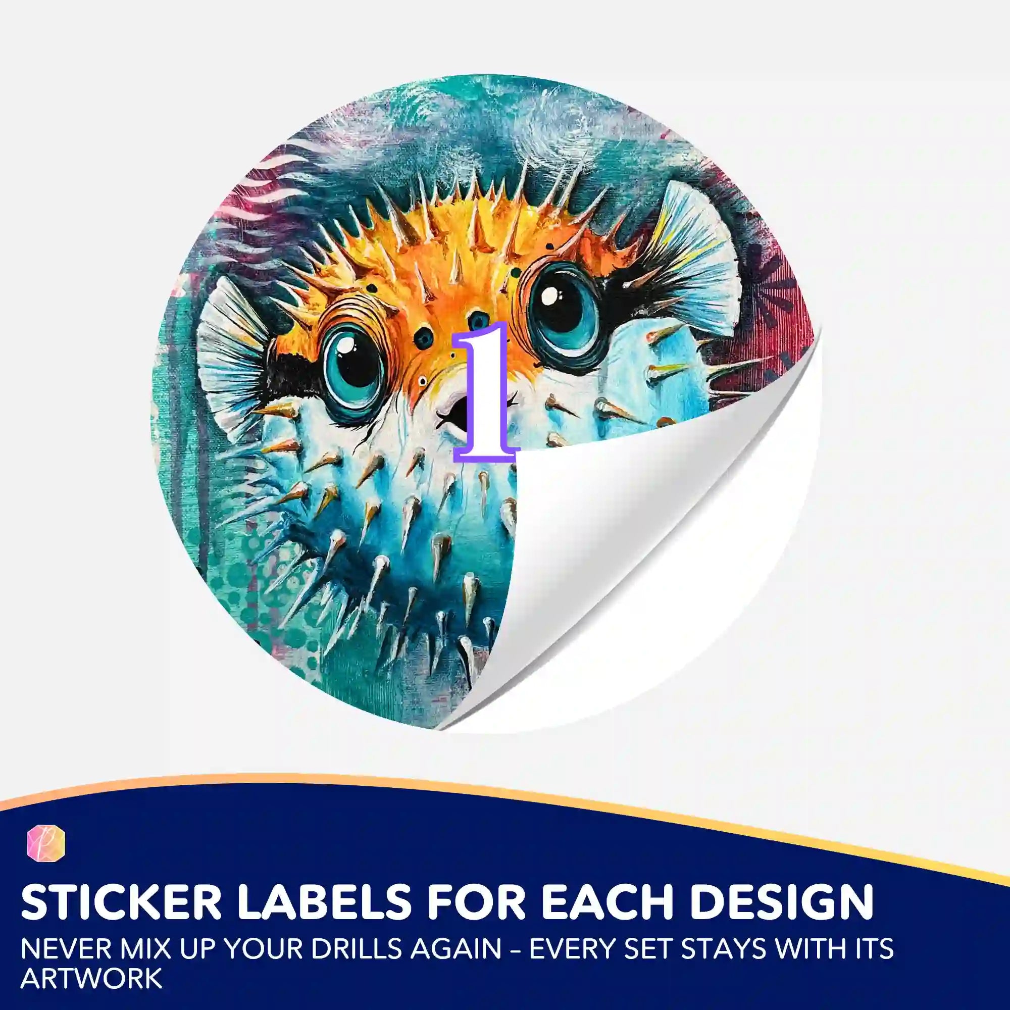 Small Jar Stickers - Courage for Greatness