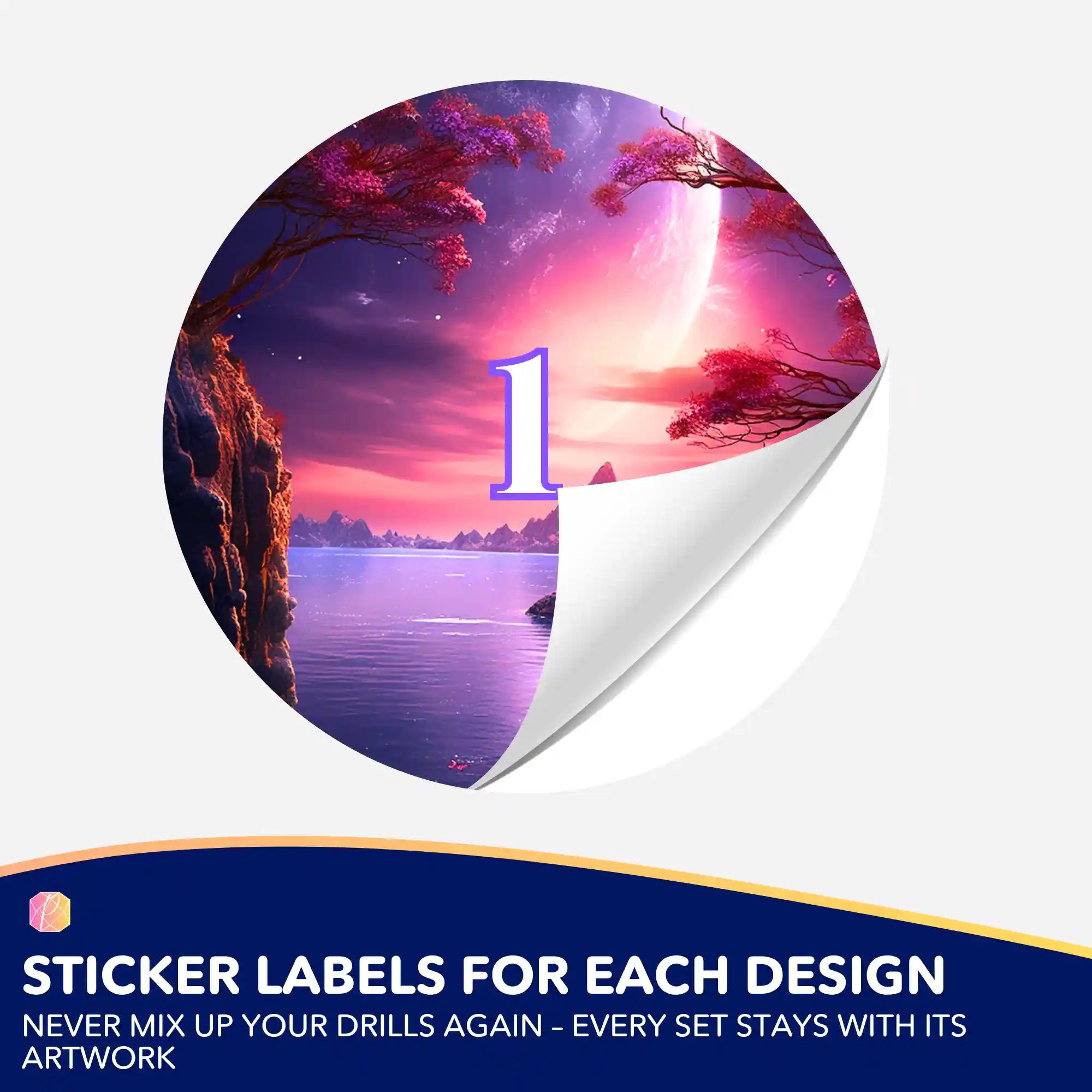 Small Jar Stickers - Dream of Lunara