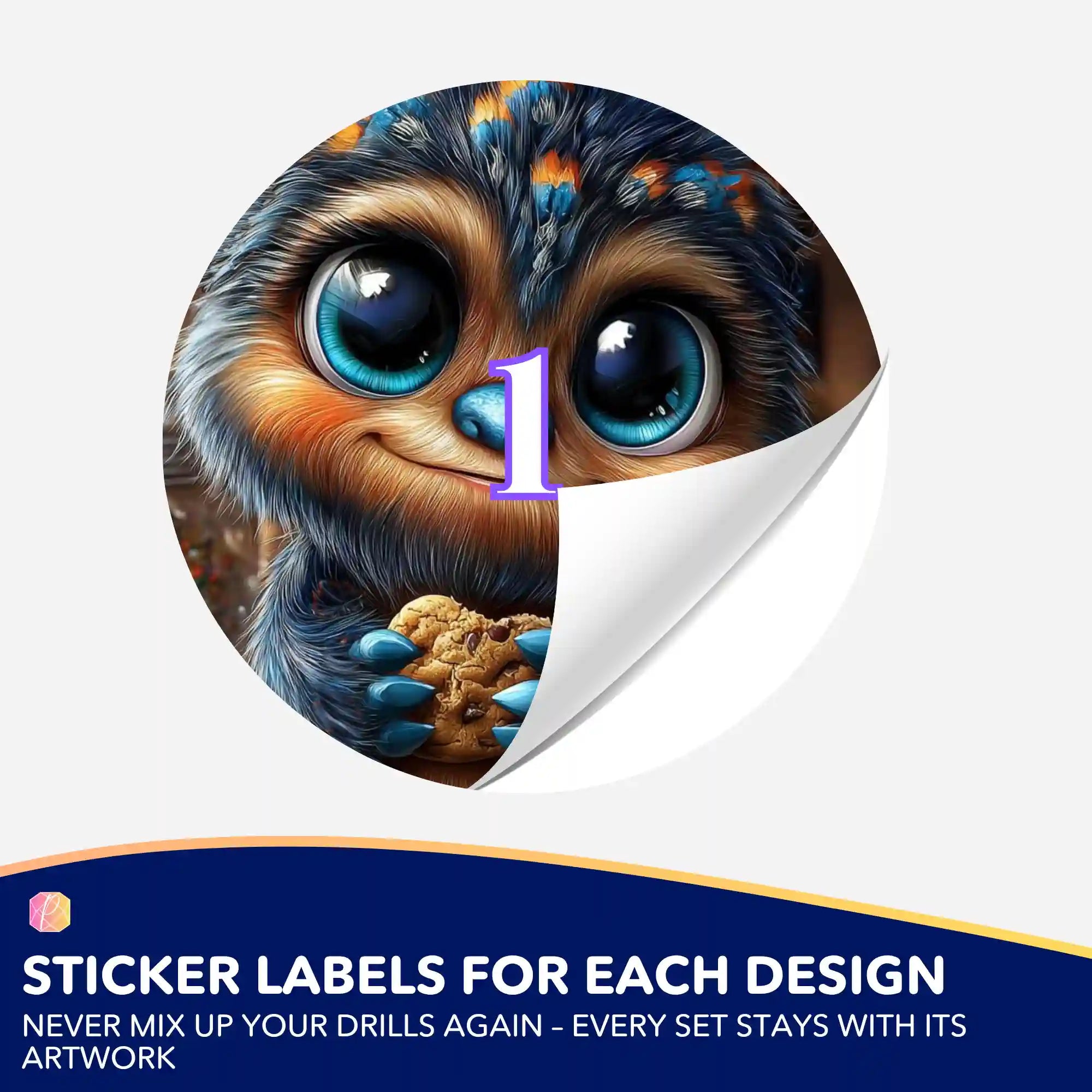 Small Jar Stickers - The Cookie Question