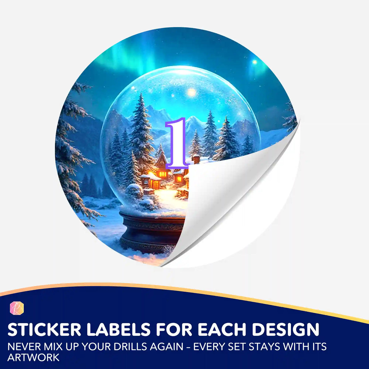 Small Jar Stickers - Preserved Light