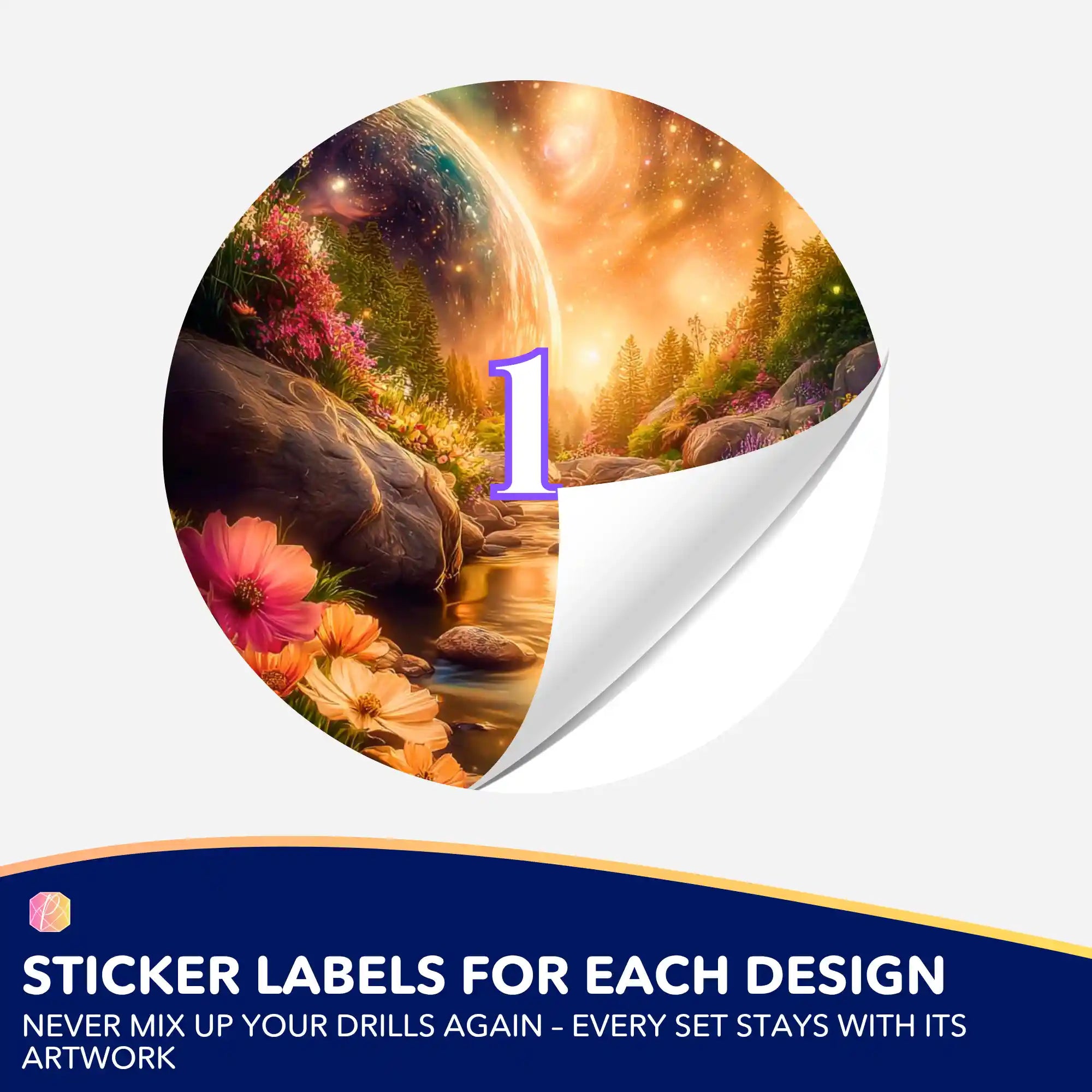 Small Jar Stickers - Where the Light Knows the Way