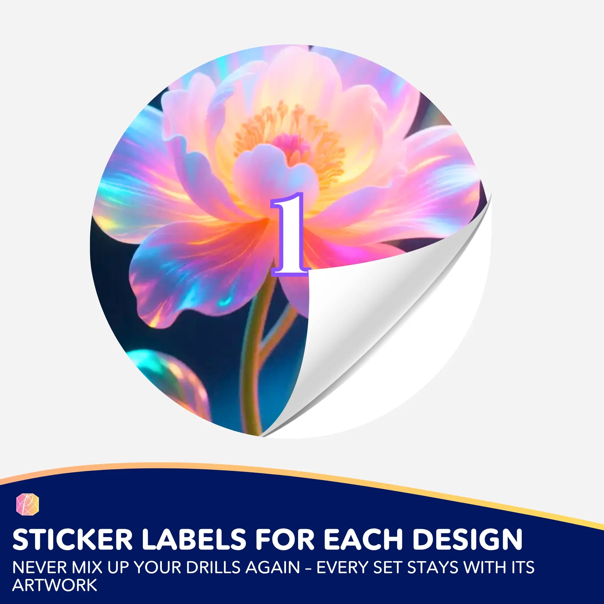 Small Jar Stickers - Inner Glow