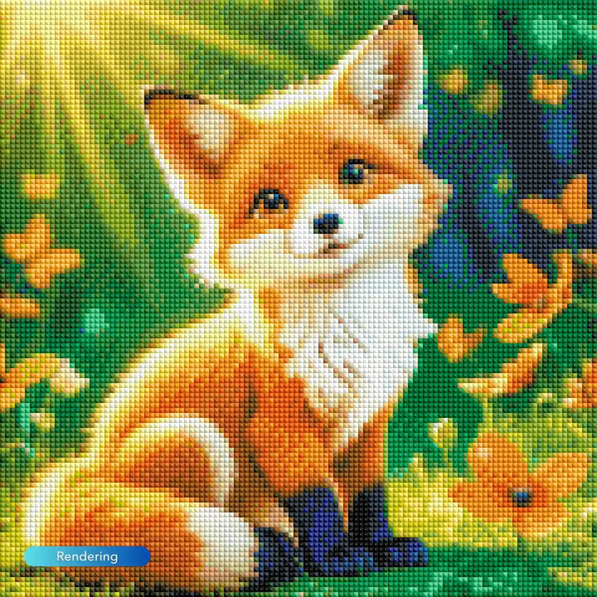 Diamond Painting – Foxy Casper