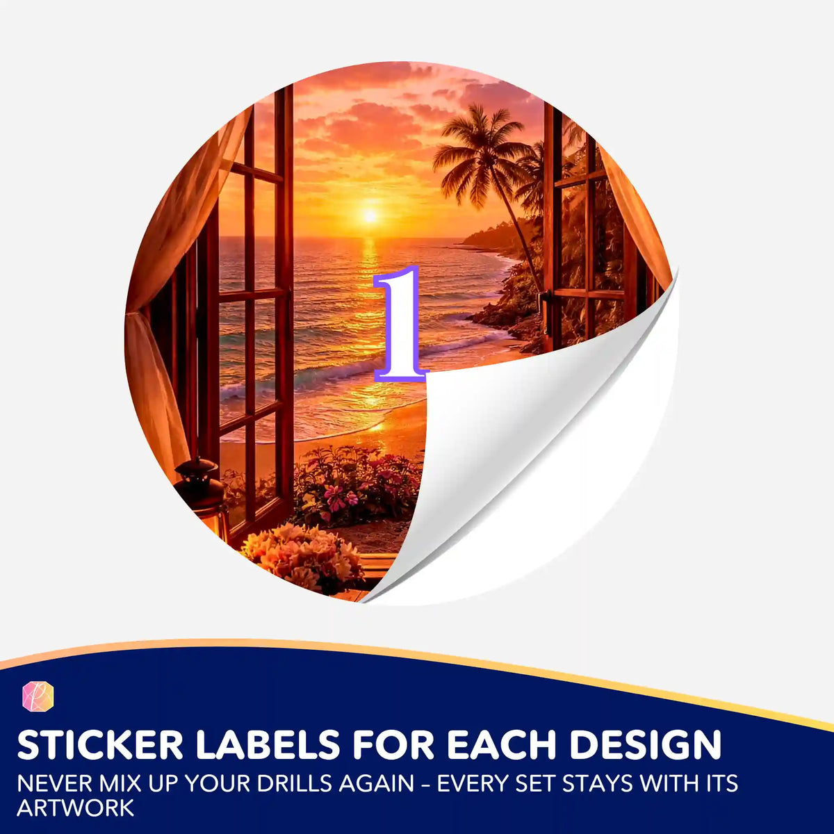 Small Jar Stickers - Golden Silence