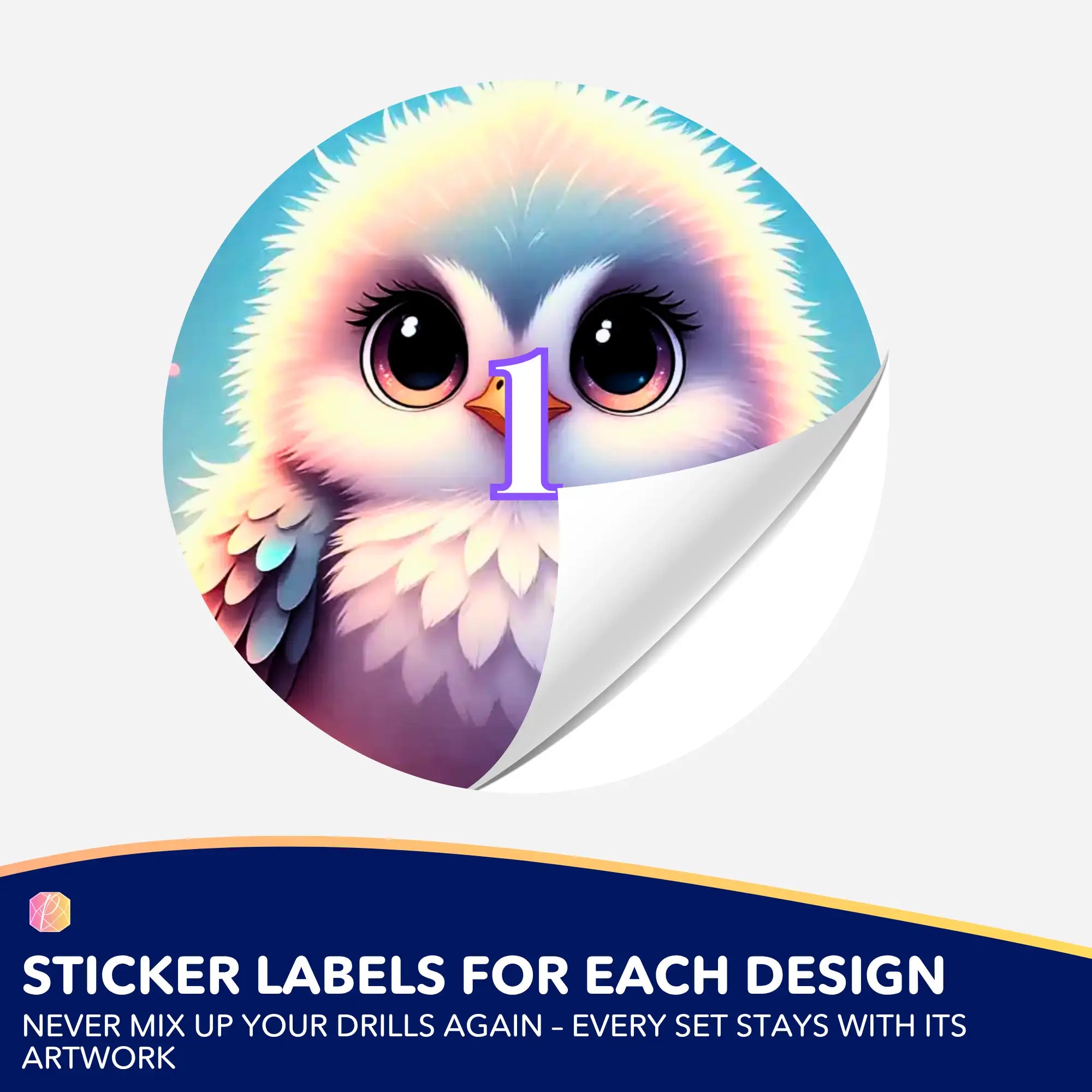 Small Jar Stickers - More Courage Than One Sees
