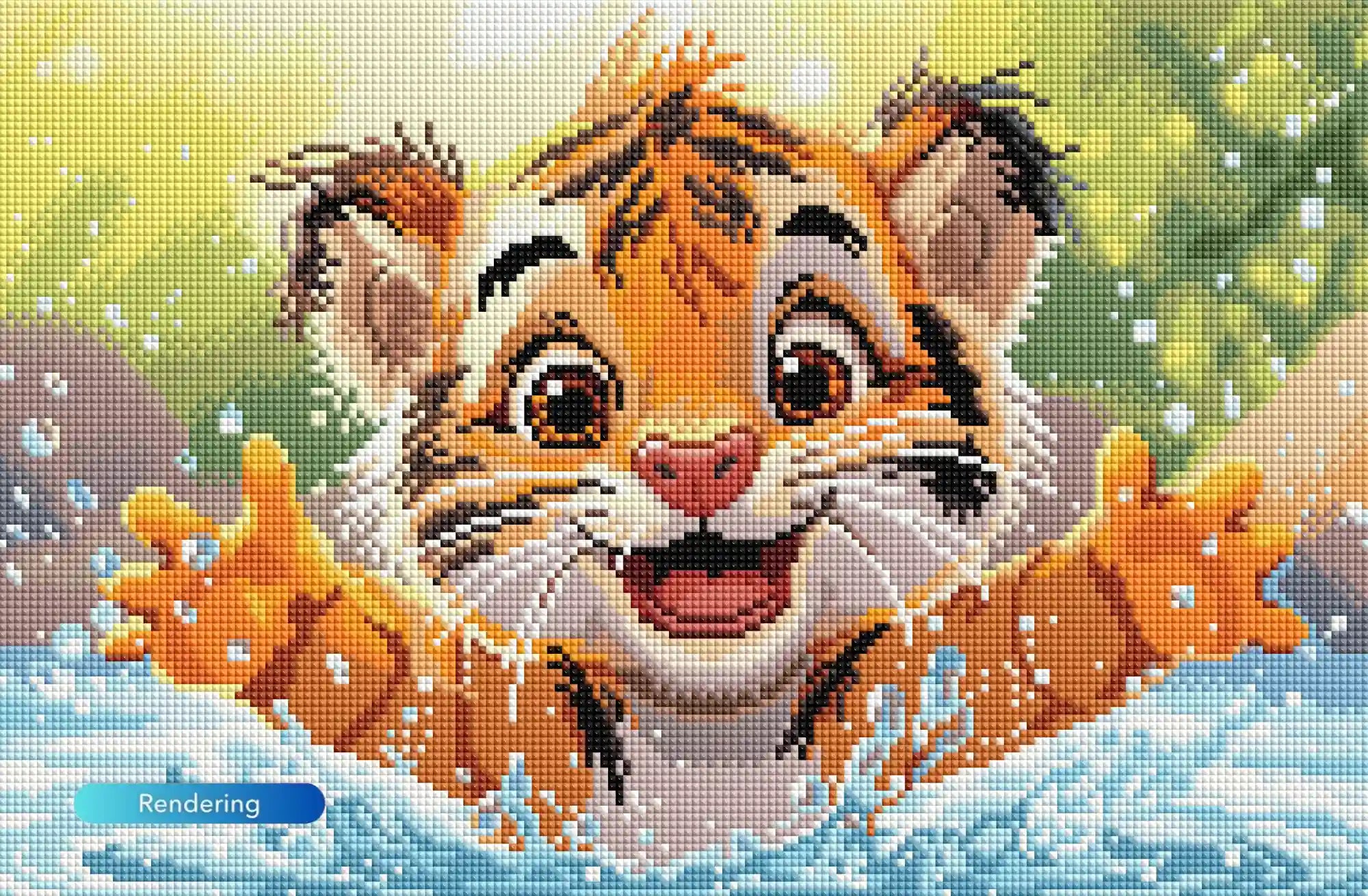 Diamond Painting – Splash into Happiness