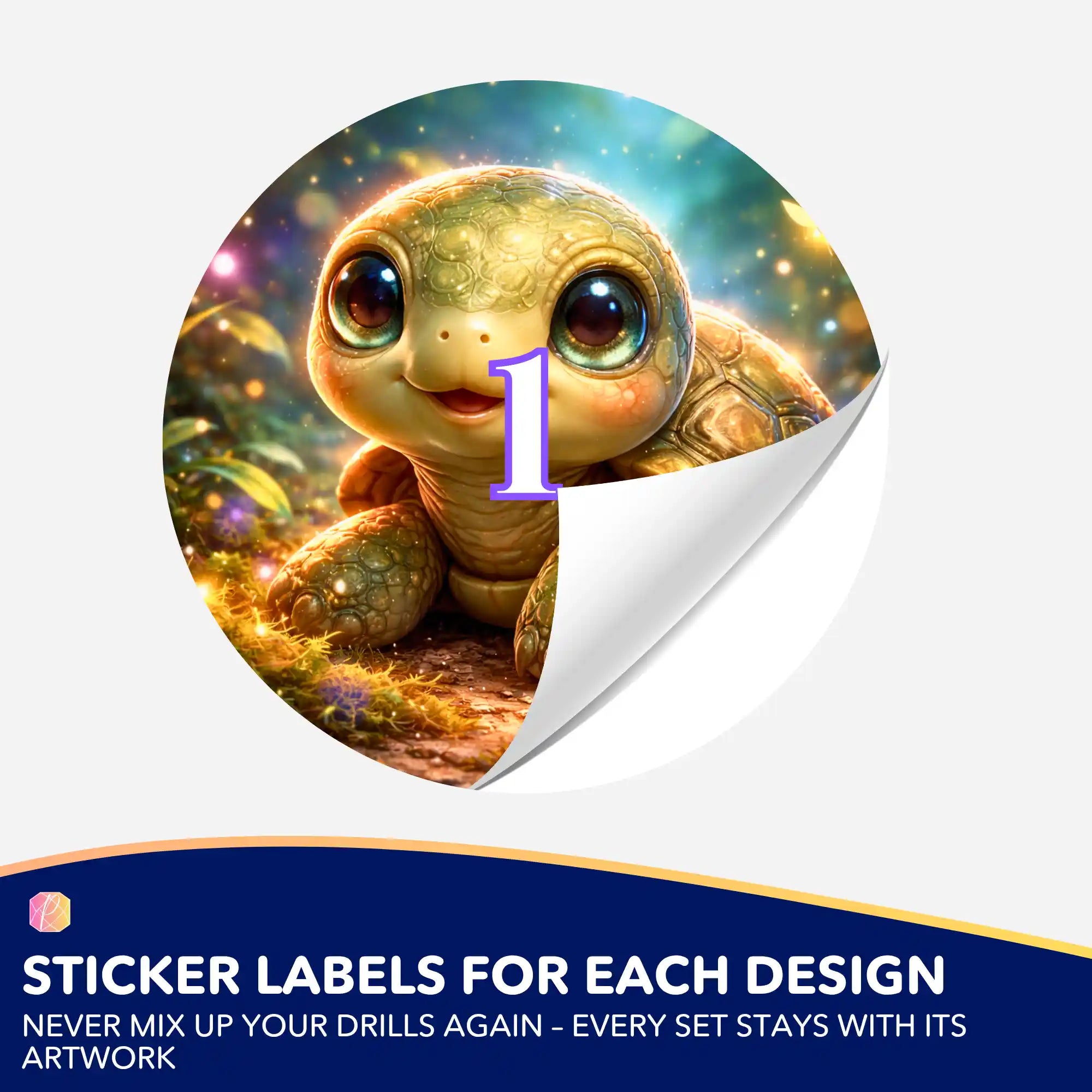 Small Jar Stickers - A Long Way