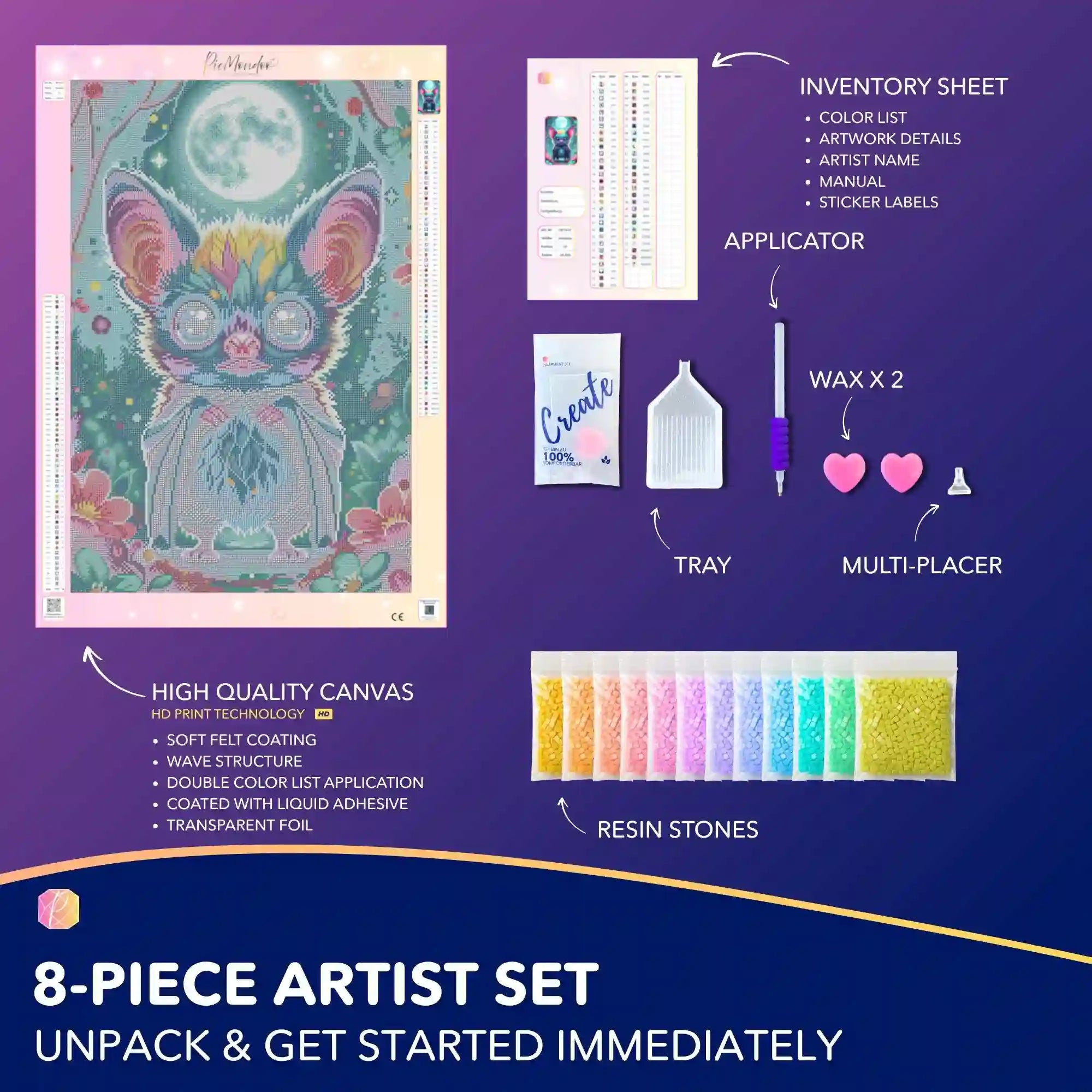 Diamond Painting – Freddy Bat