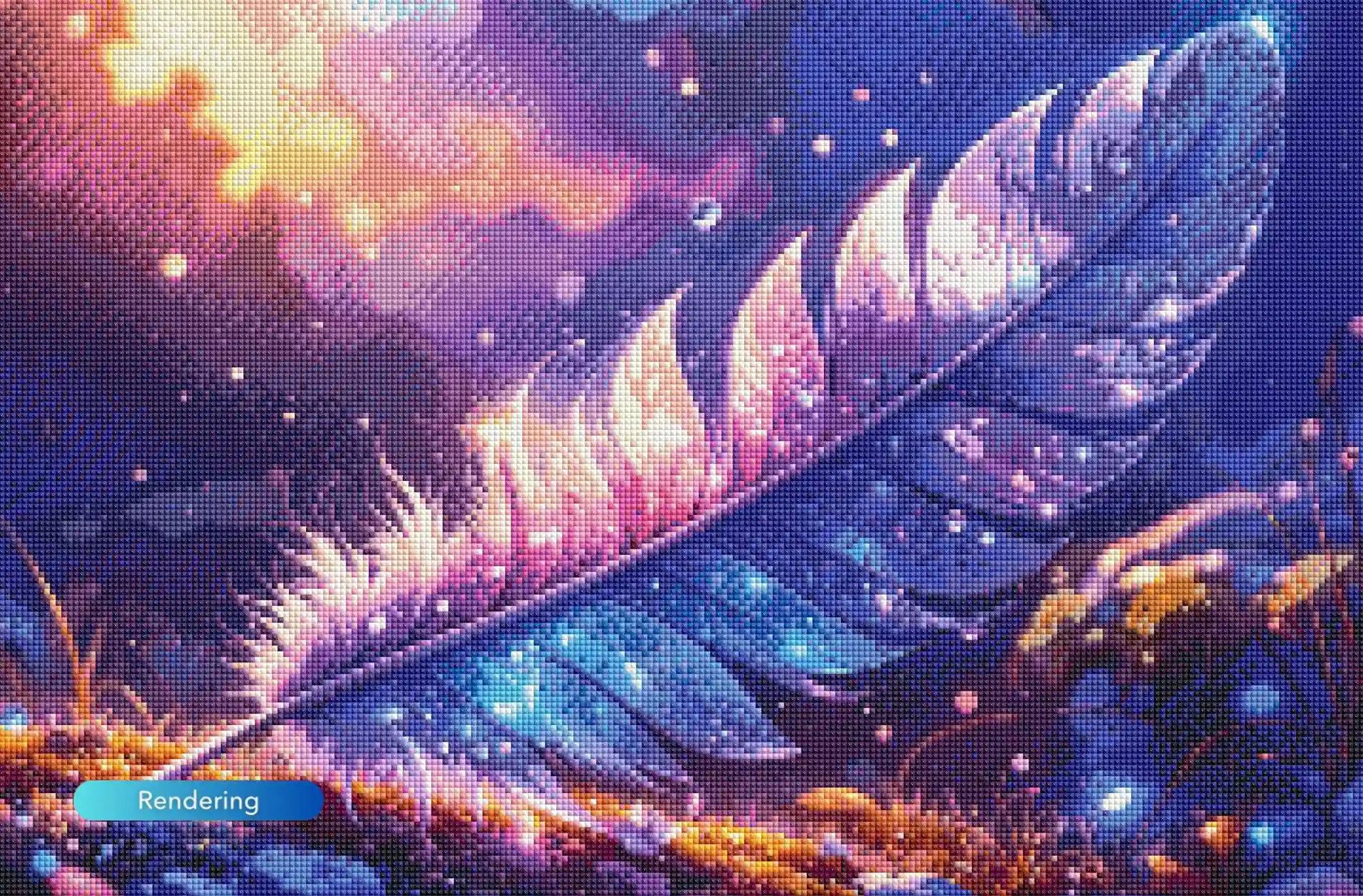 Diamond Painting 7 Day Special – Feather in the Starlight
